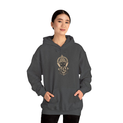 Egyptian Pharaoh Helmet Hoodie — Ancient Warrior Graphic Sweatshirt