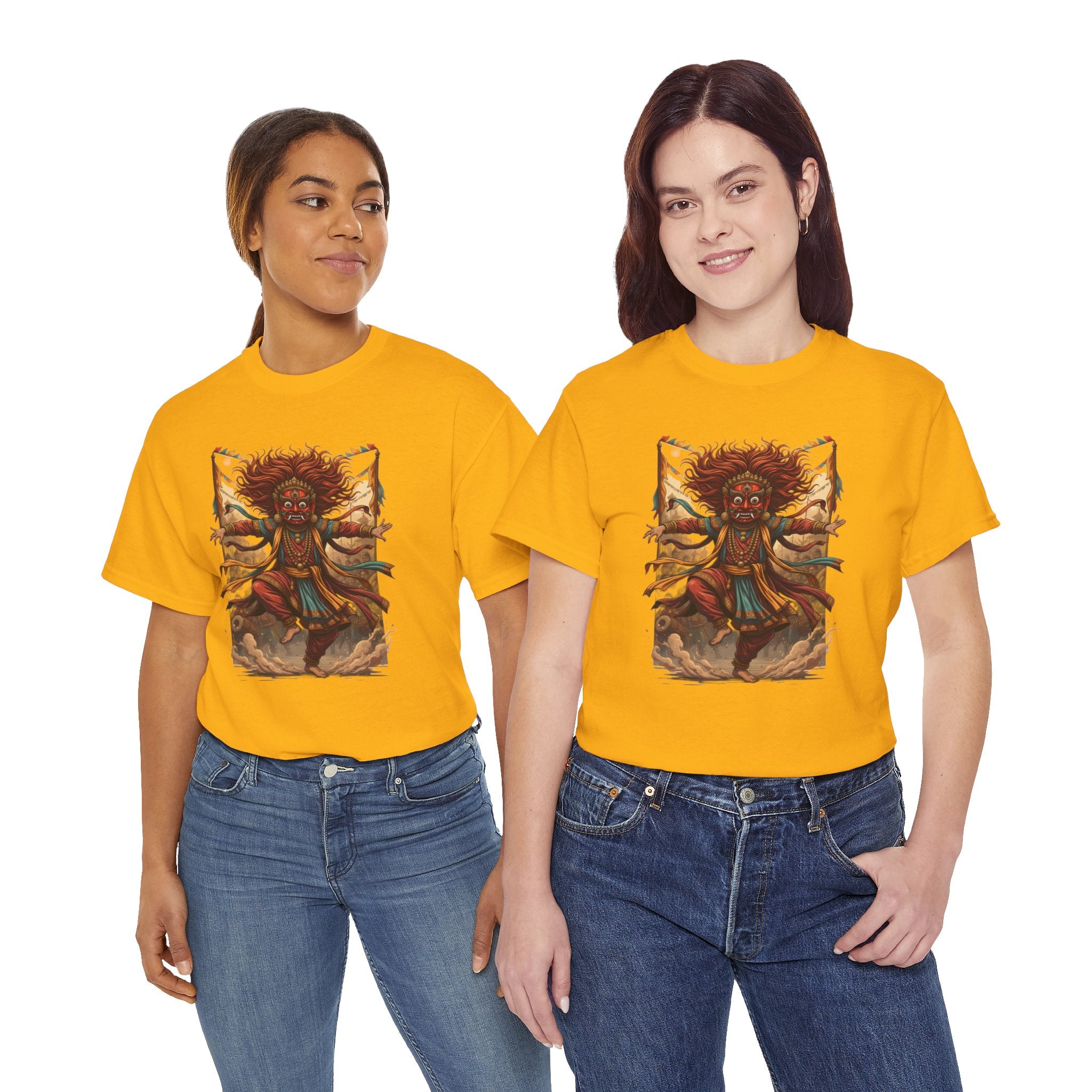 T-Shirt — Tribal Dancer Graphic Tee (Native Spirit Warrior Art)