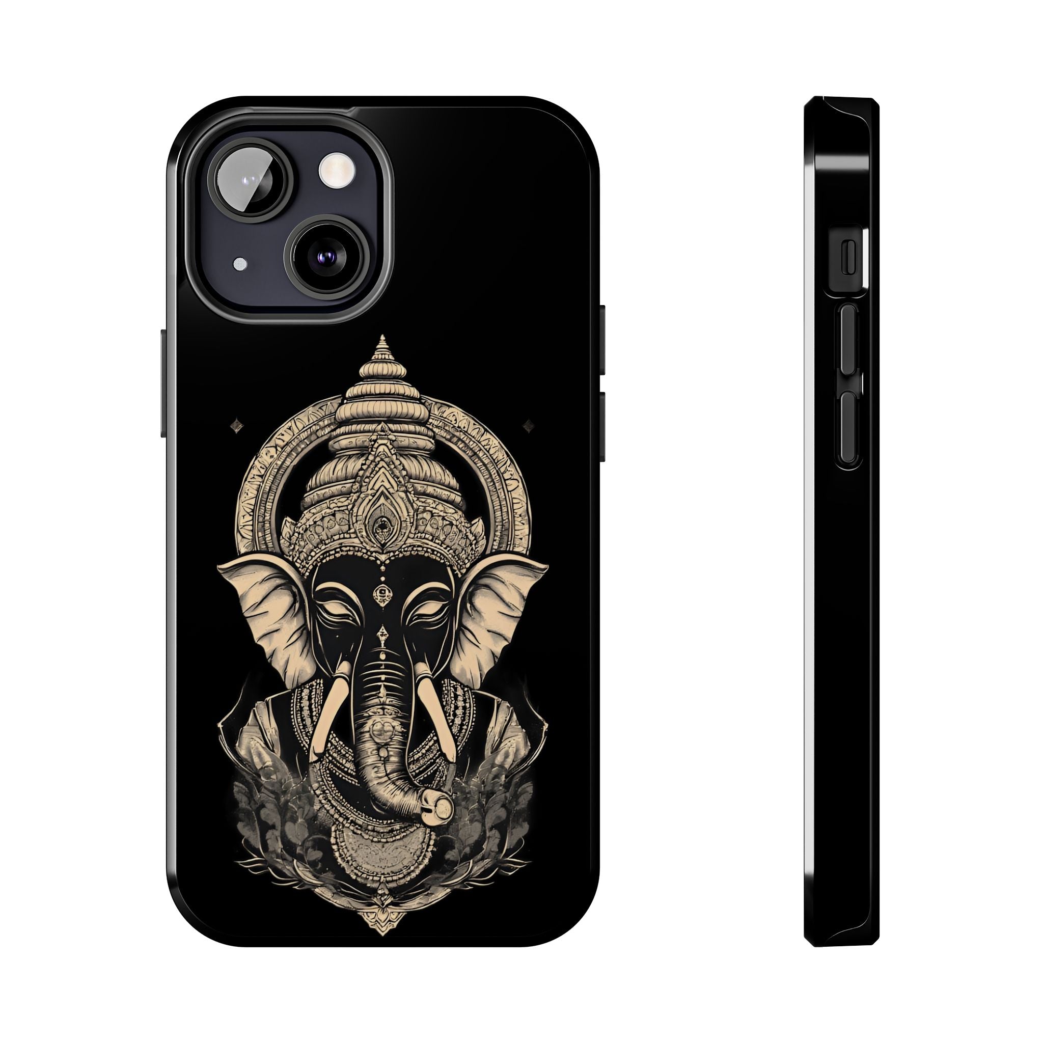 Ganesha Tough Phone Case — Protective Hindu Elephant Design