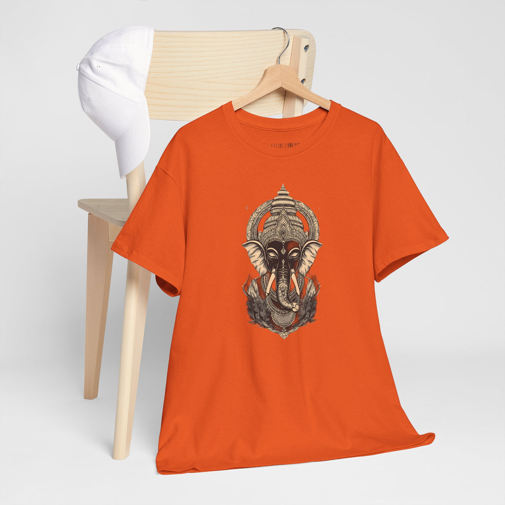 Elephant Mandala T‑Shirt — Spiritual Ganesha-Inspired Graphic Tee