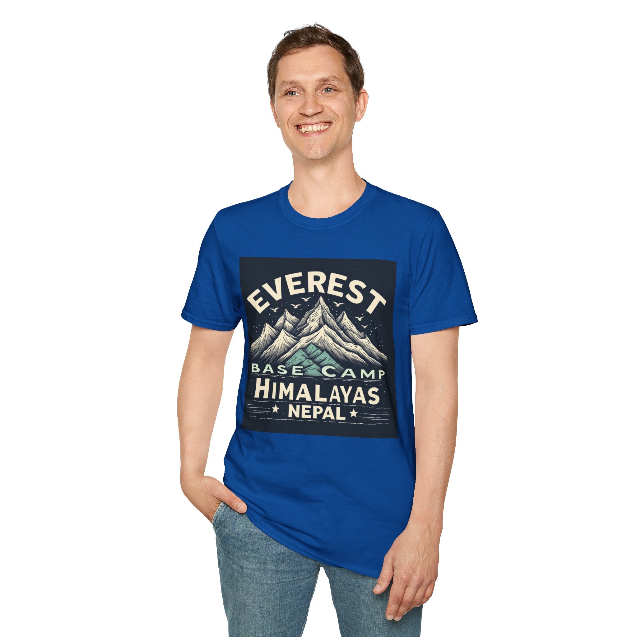 Everest Base Camp T-Shirt – Himalayas Nepal Vintage Mountain Tee
