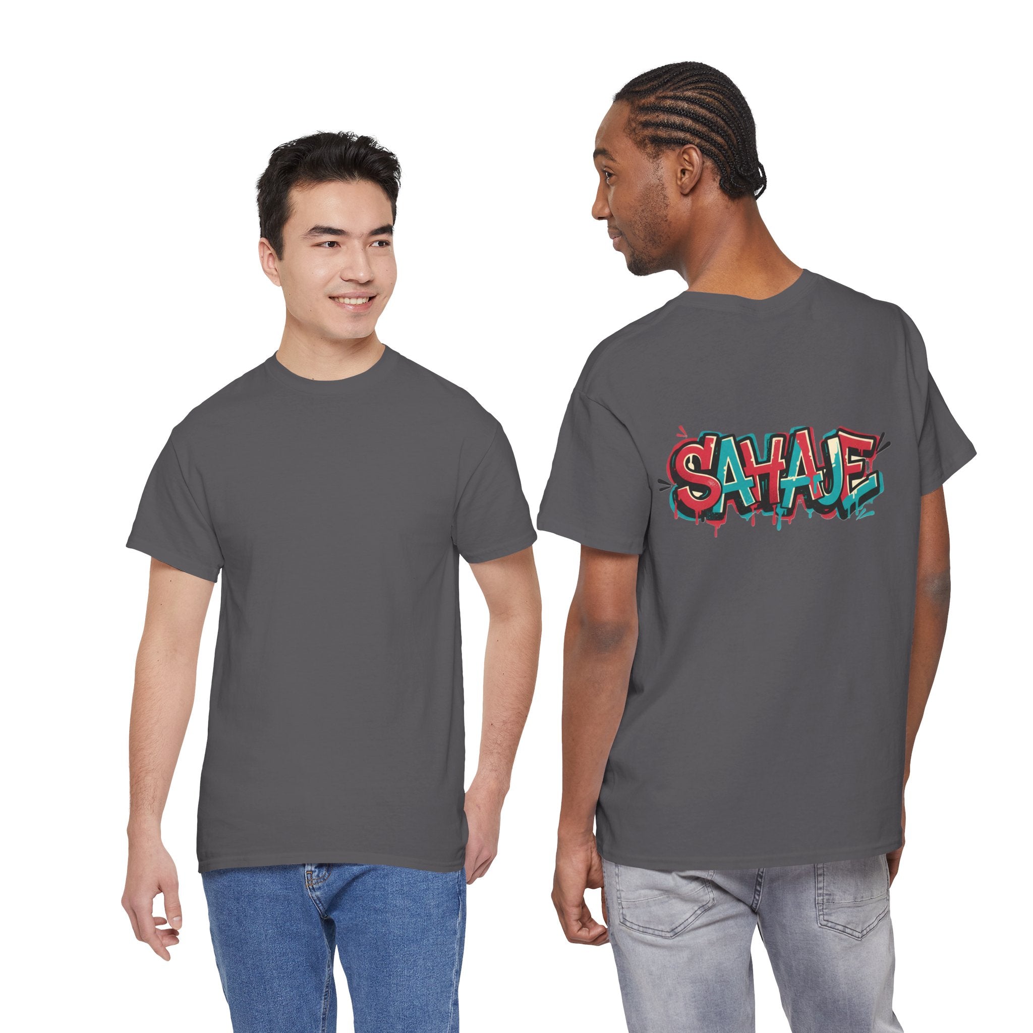 Graffiti "SAVAJE" Tee - Urban Streetwear Graphic T-Shirt