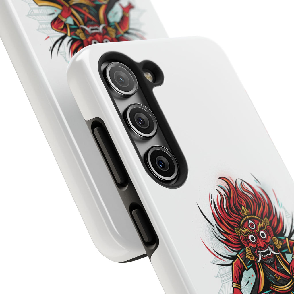 Bhairava Tough Phone Case — Bold Hindu Deity Protective Cover