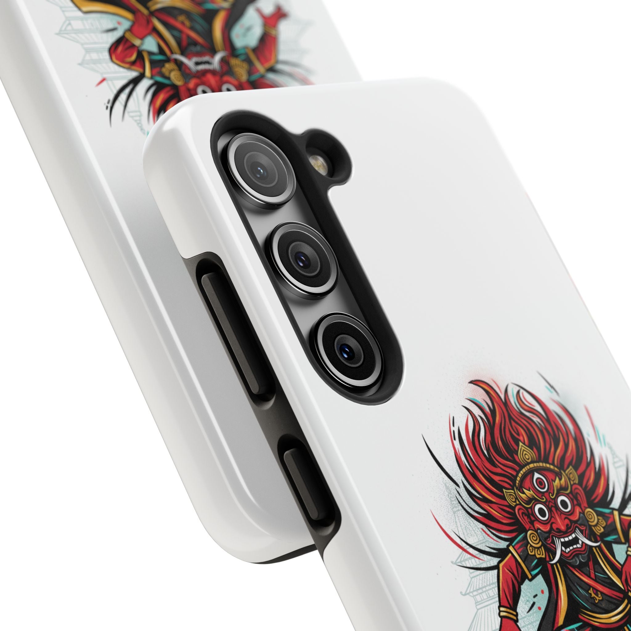 Bhairava Tough Phone Case — Bold Hindu Deity Protective Cover