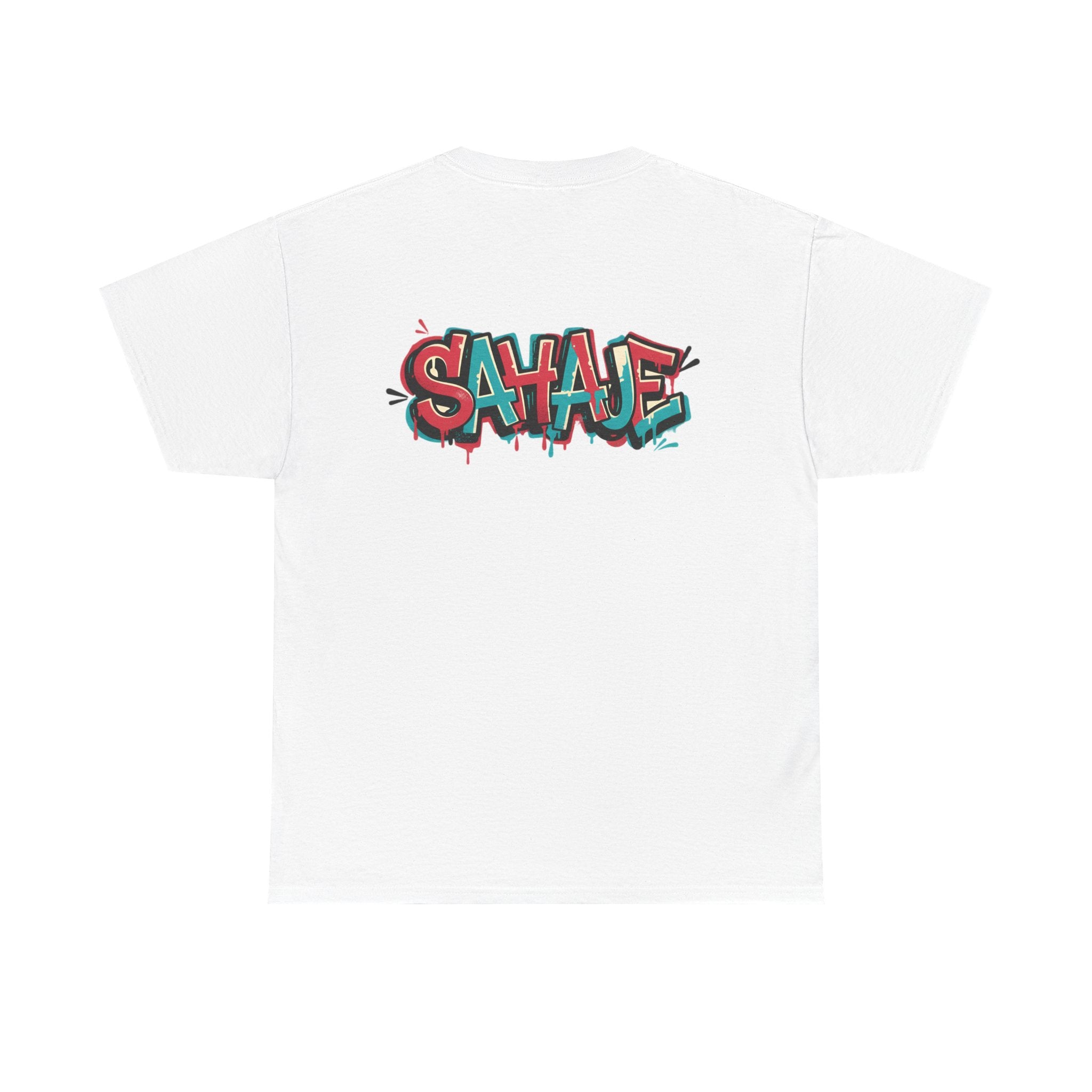 Graffiti "SAVAJE" Tee - Urban Streetwear Graphic T-Shirt
