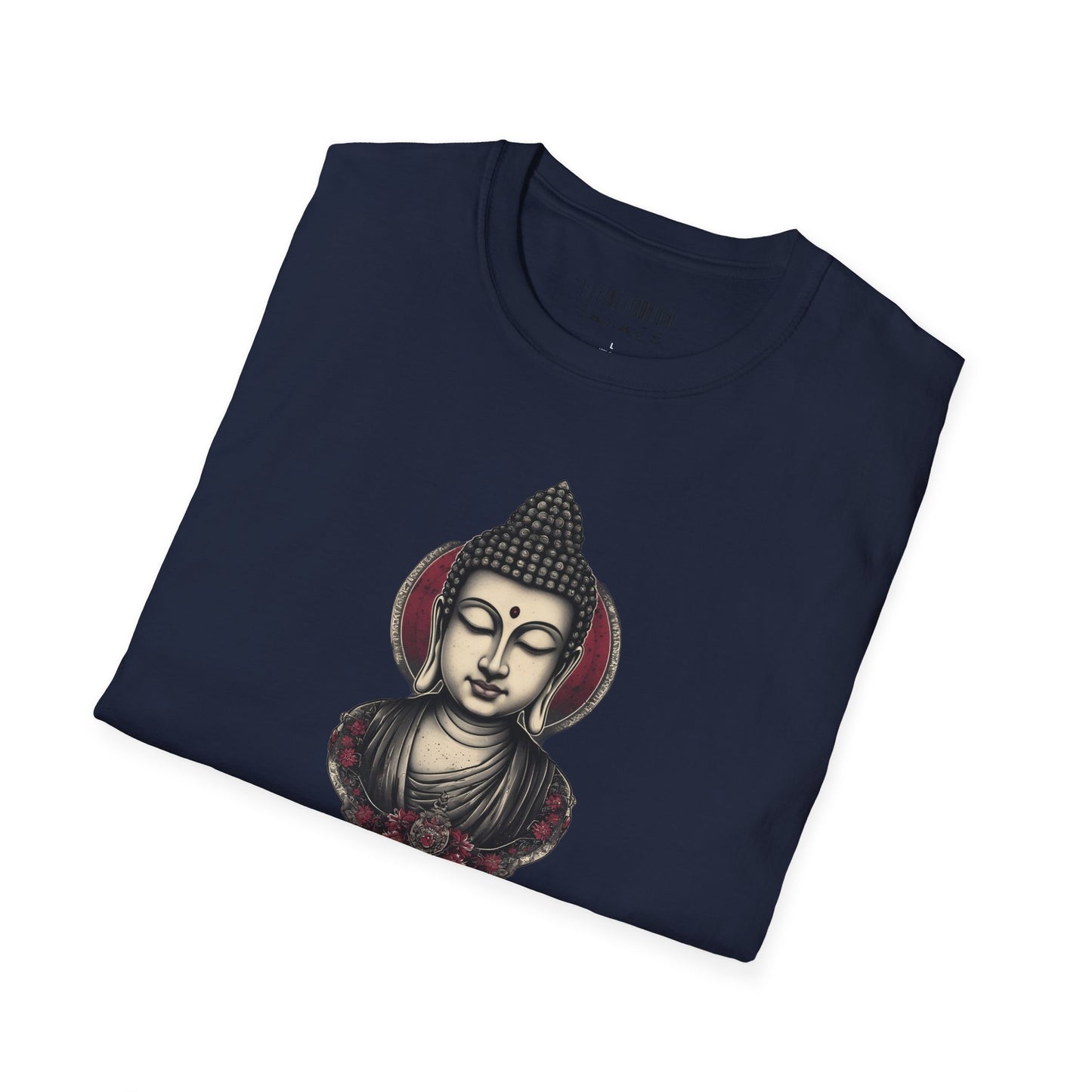 Buddha Portrait Tee — Zen Meditation Graphic T-Shirt