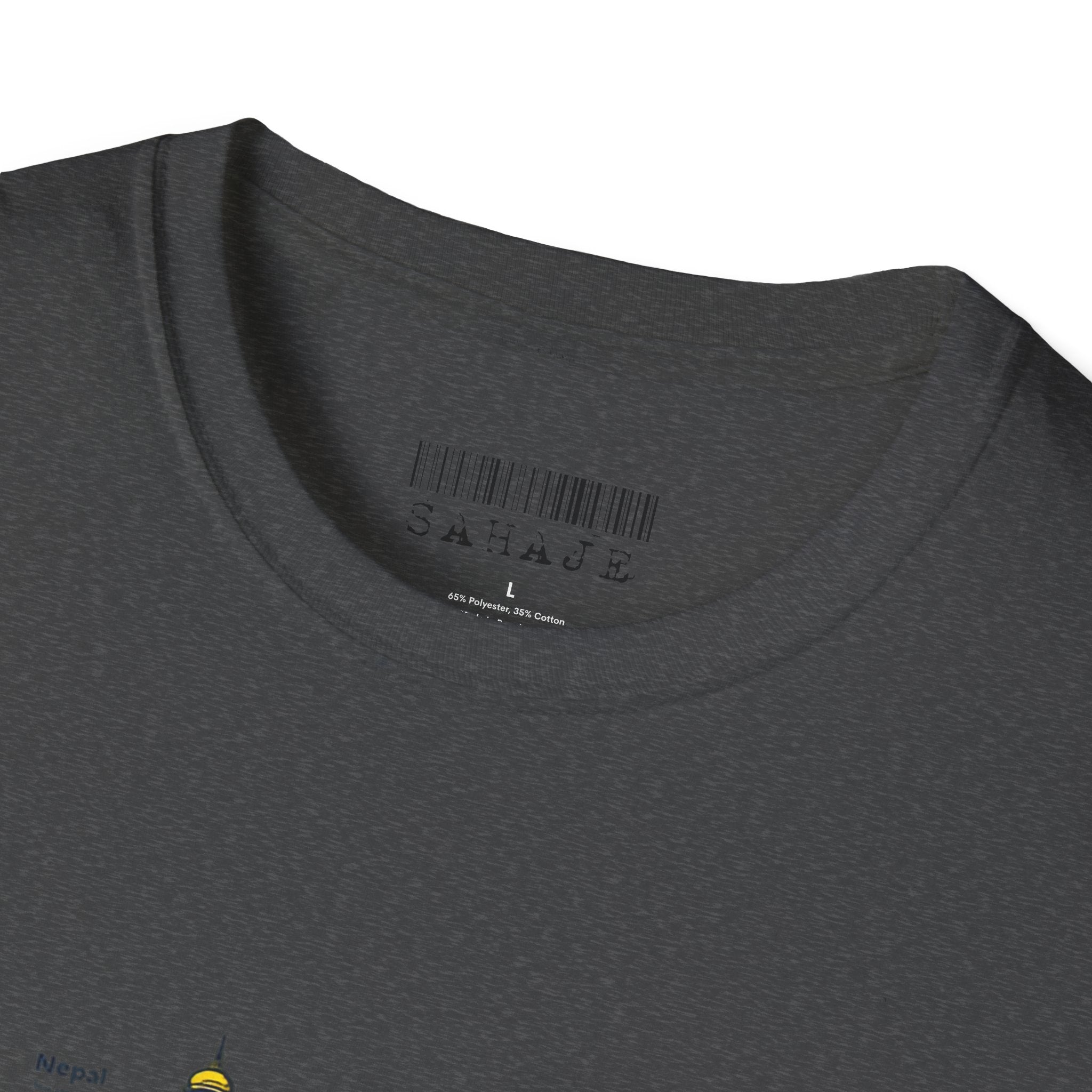 Nepal Temple Skyline T-Shirt – Nepali Cultural Heritage Graphic Tee, Travel & Spiritual Design