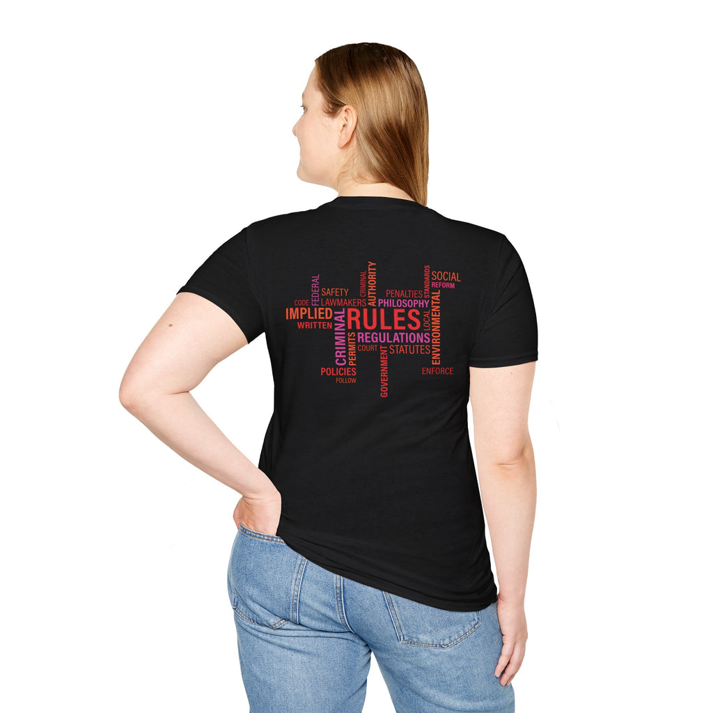 Ice Cream Twist T-Shirt — Colorful Swirl Back Print (Sahaje)