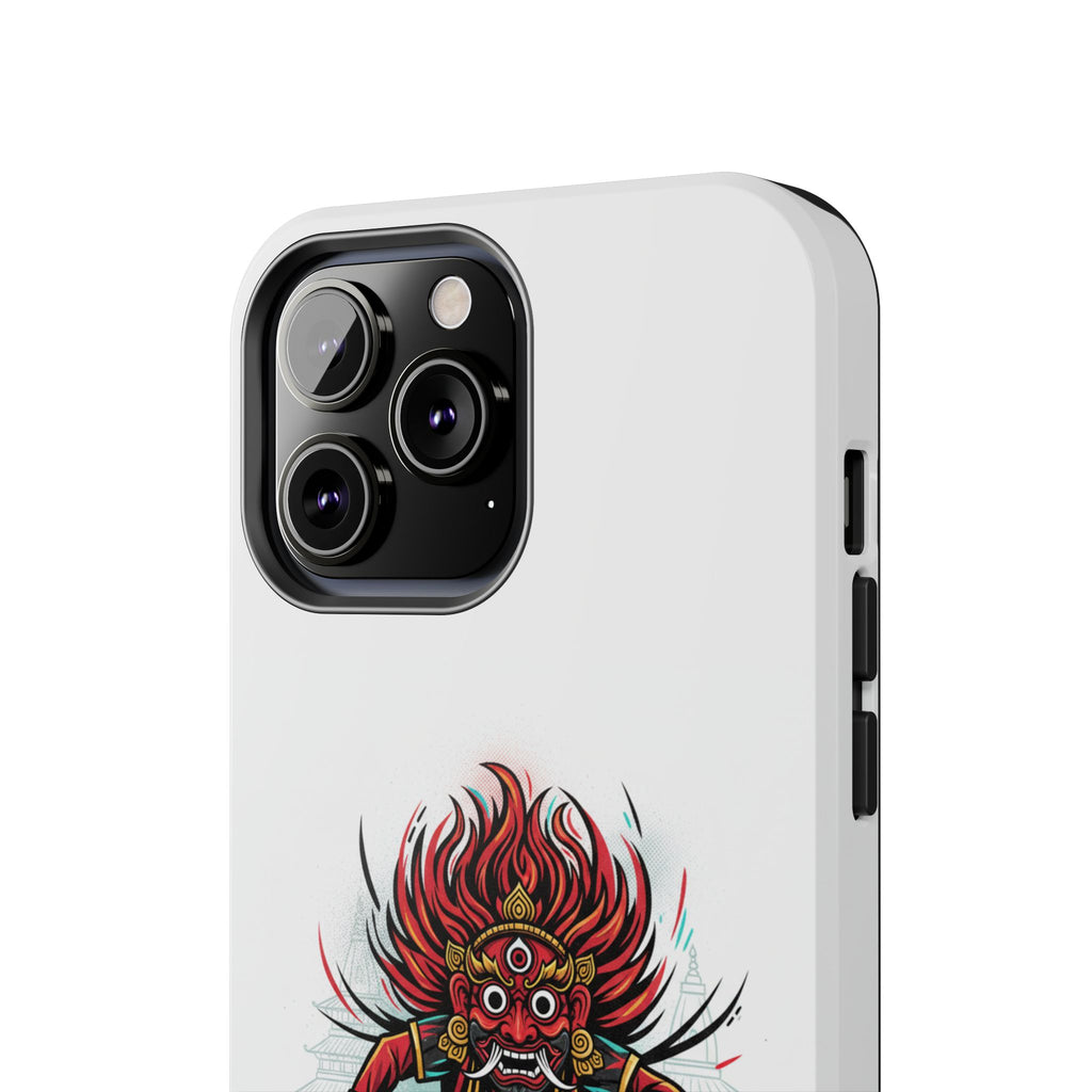 Bhairava Tough Phone Case — Bold Hindu Deity Protective Cover