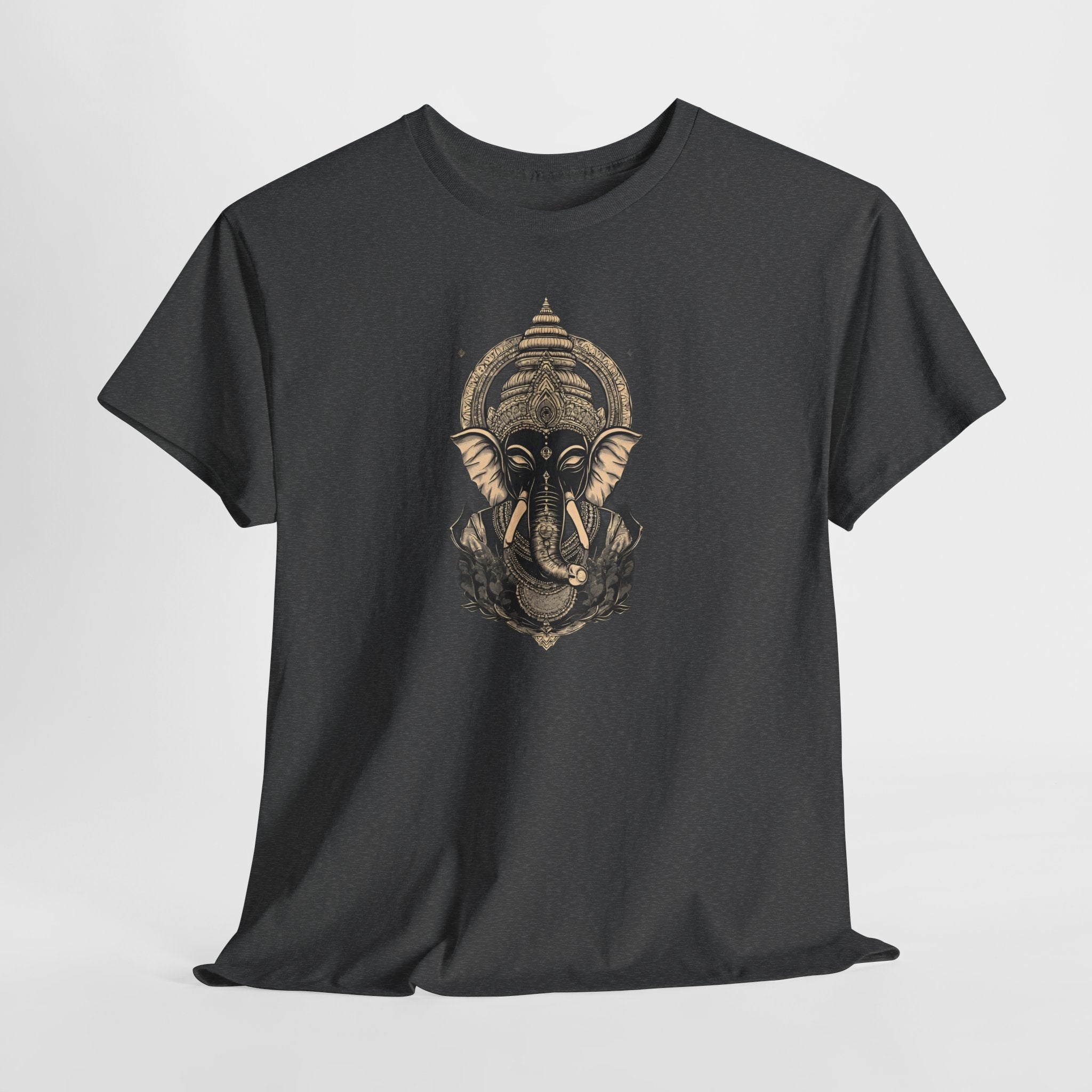 Elephant Mandala T‑Shirt — Spiritual Ganesha-Inspired Graphic Tee