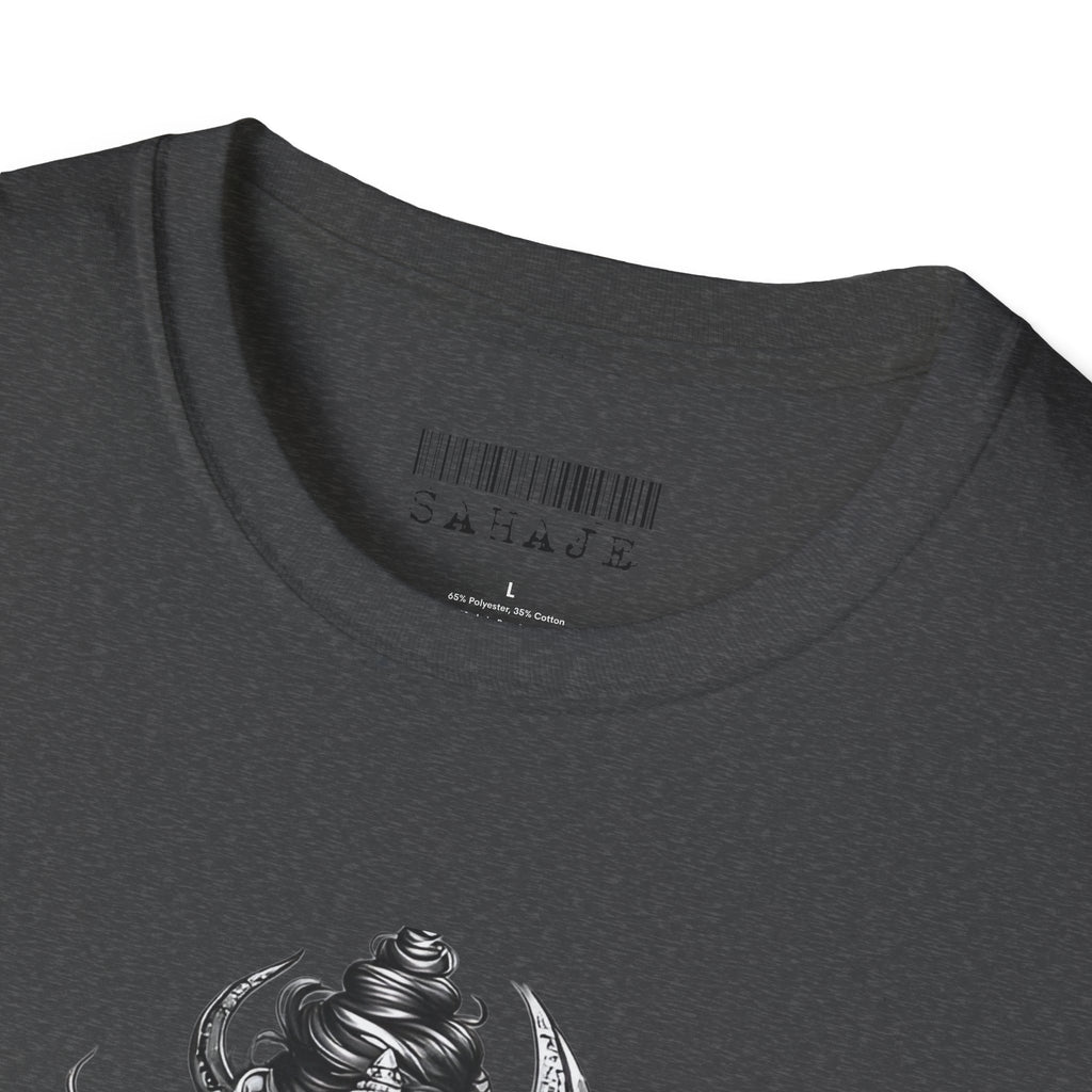 Shiva Portrait T-Shirt – Detailed Hindu Deity Graphic Tee