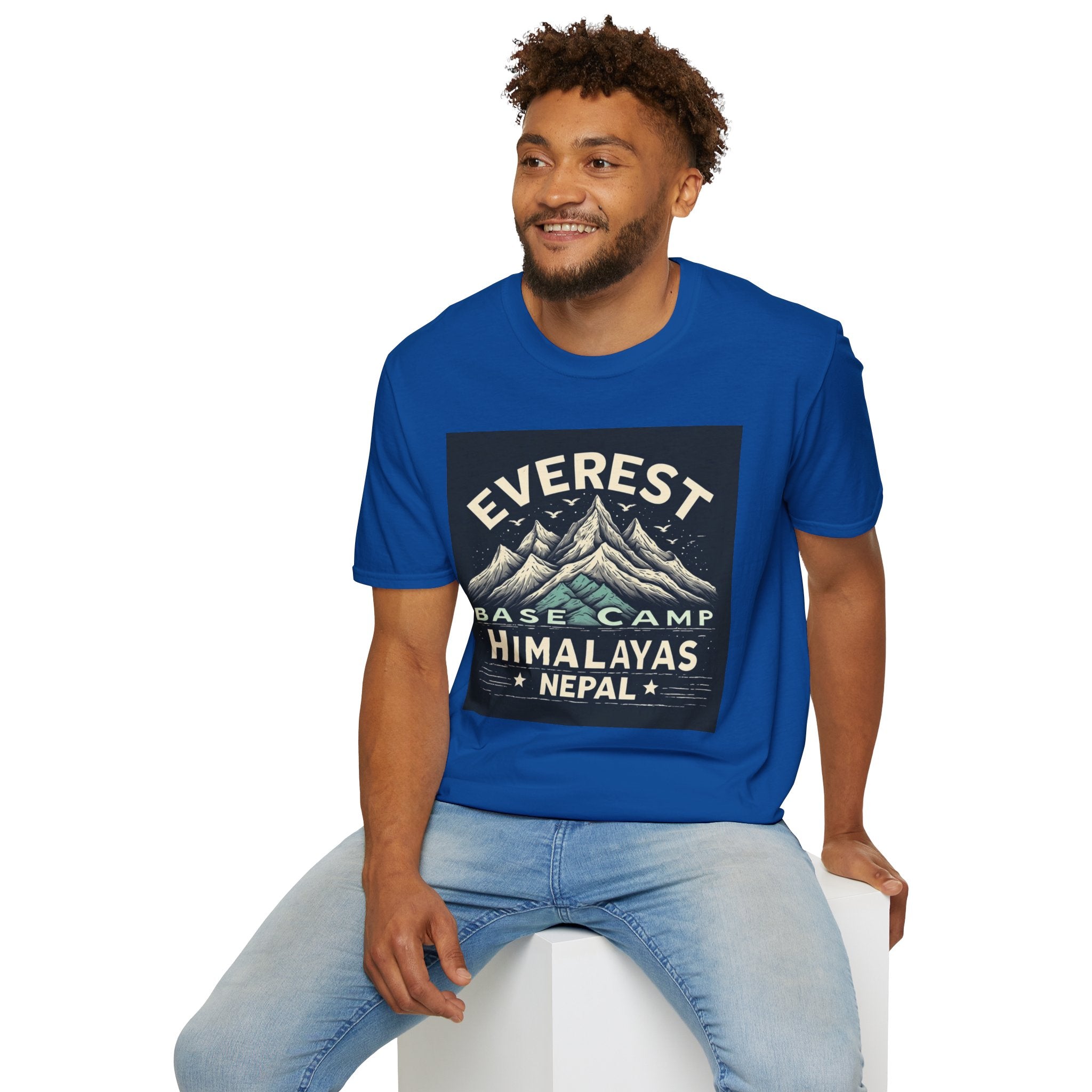 Everest Base Camp T-Shirt – Himalayas Nepal Vintage Mountain Tee