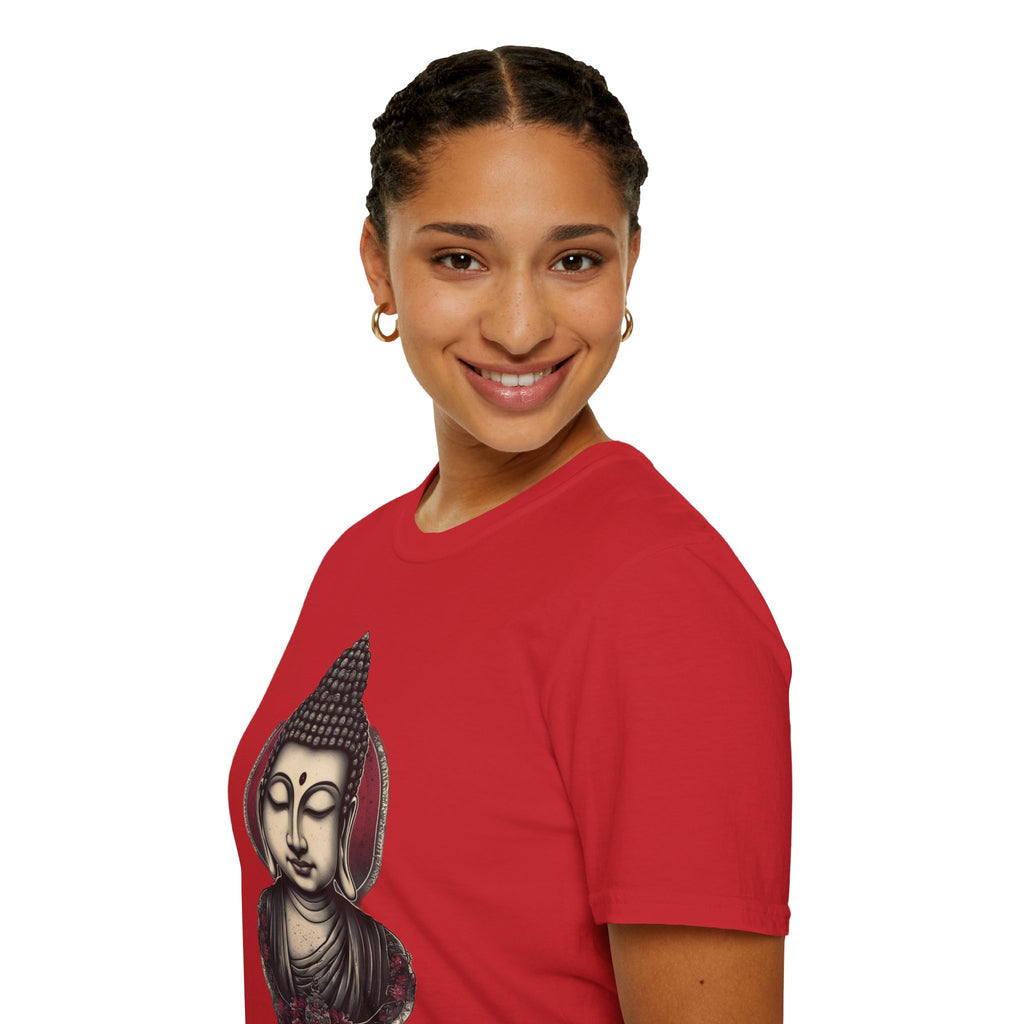 Buddha Portrait T-Shirt — Zen Meditation Graphic Tee
