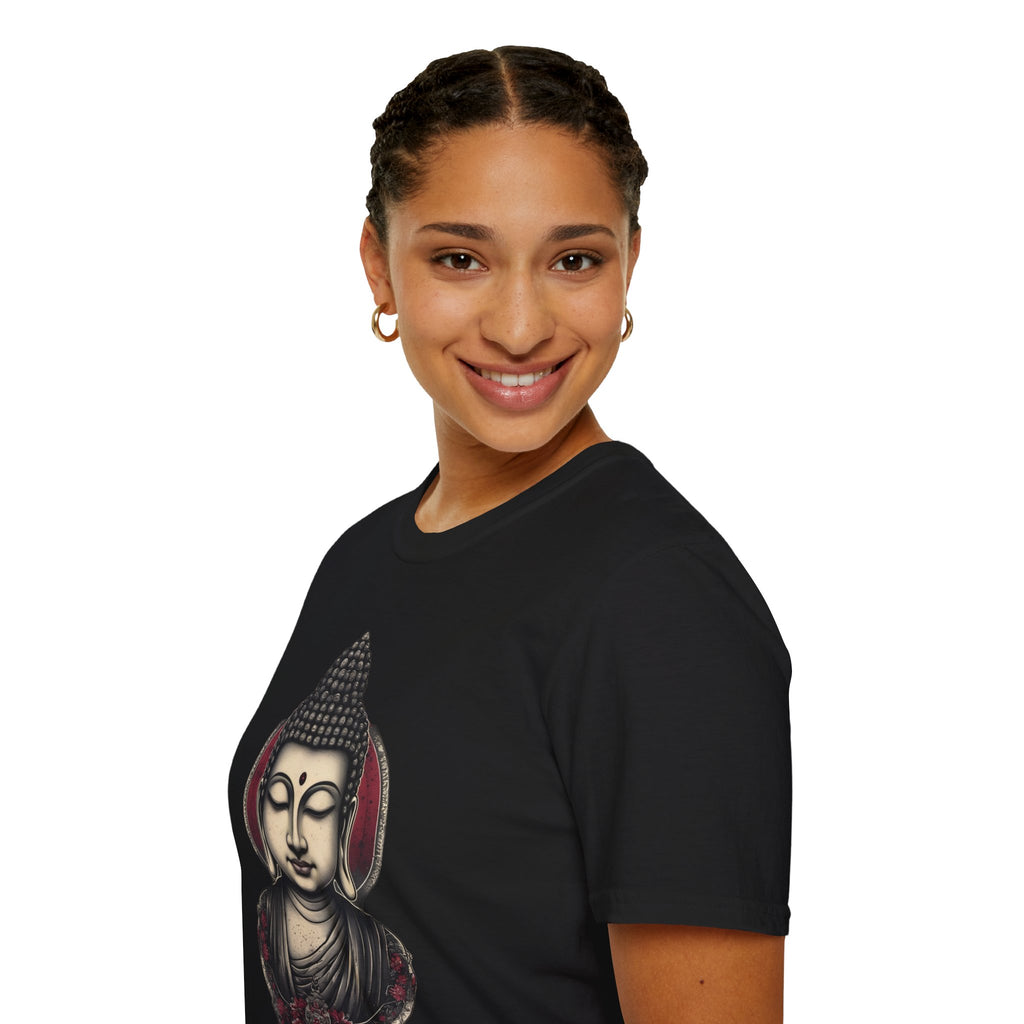 Buddha Portrait T-Shirt — Zen Meditation Graphic Tee