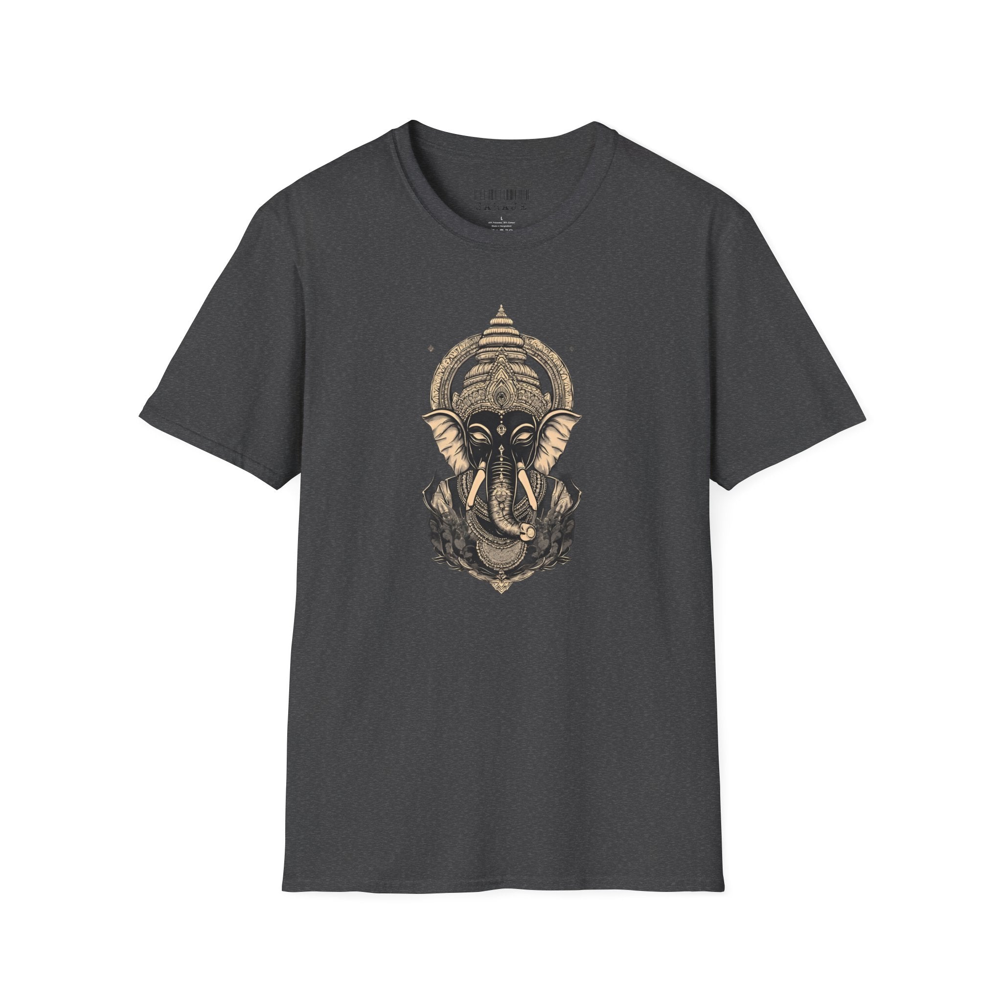 Elephant Mandala T-Shirt — Spiritual Ganesha Graphic Tee