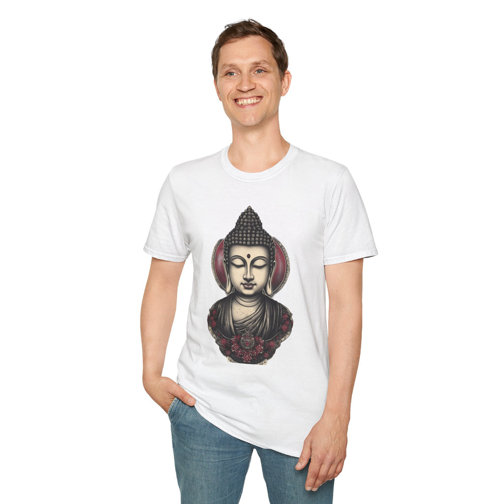 Buddha Portrait T-Shirt — Zen Meditation Graphic Tee