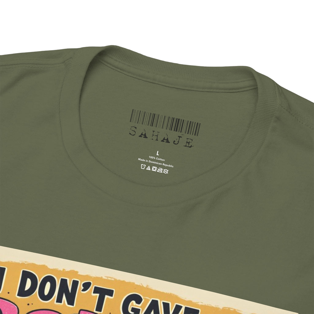 I Don't Give A Snair! Tee — Funny Mouse & Cat Graphic T-Shirt
