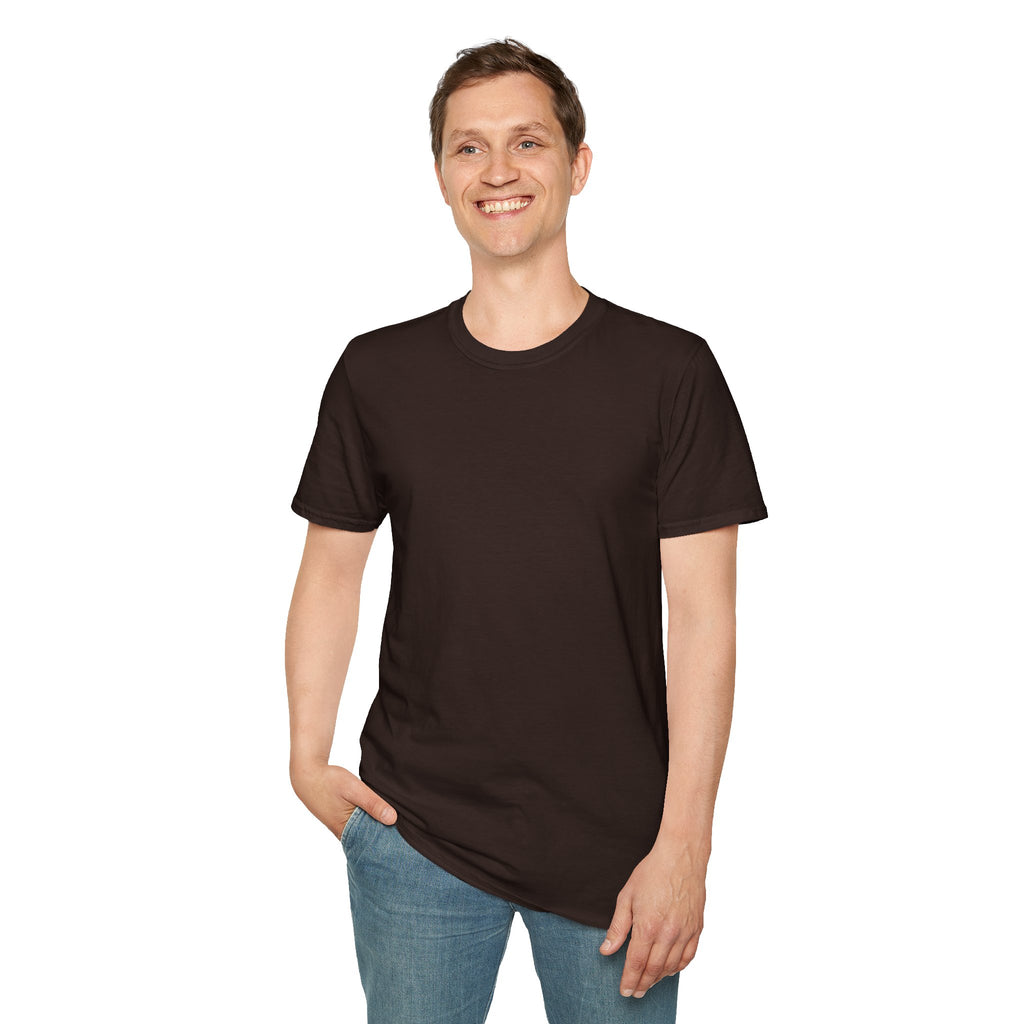 Abstract Geometric Graphic T-Shirt — 'Sahahe' Modern Art Back Print