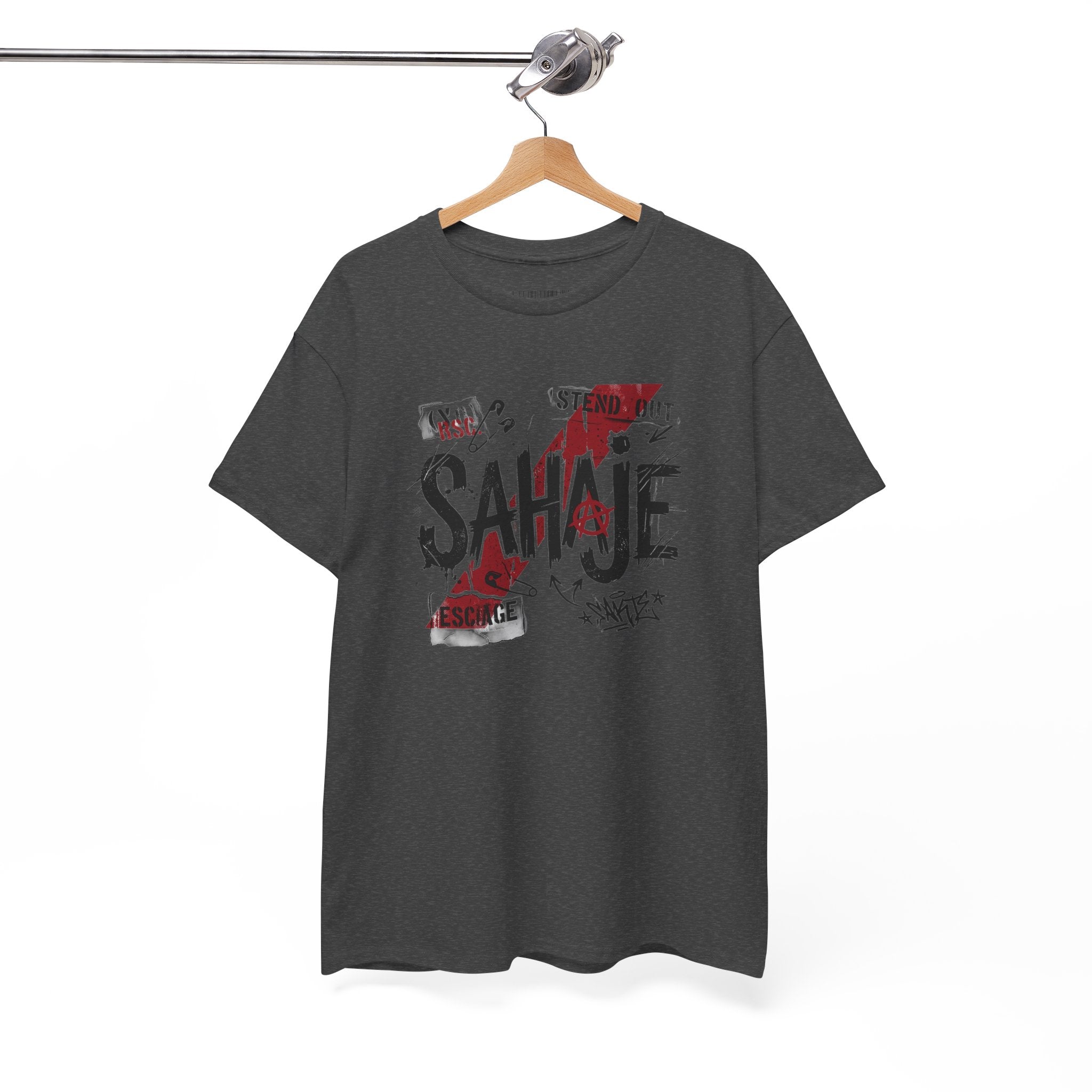 Sahaje Graphic Tee — Street Art Urban Casual T-Shirt
