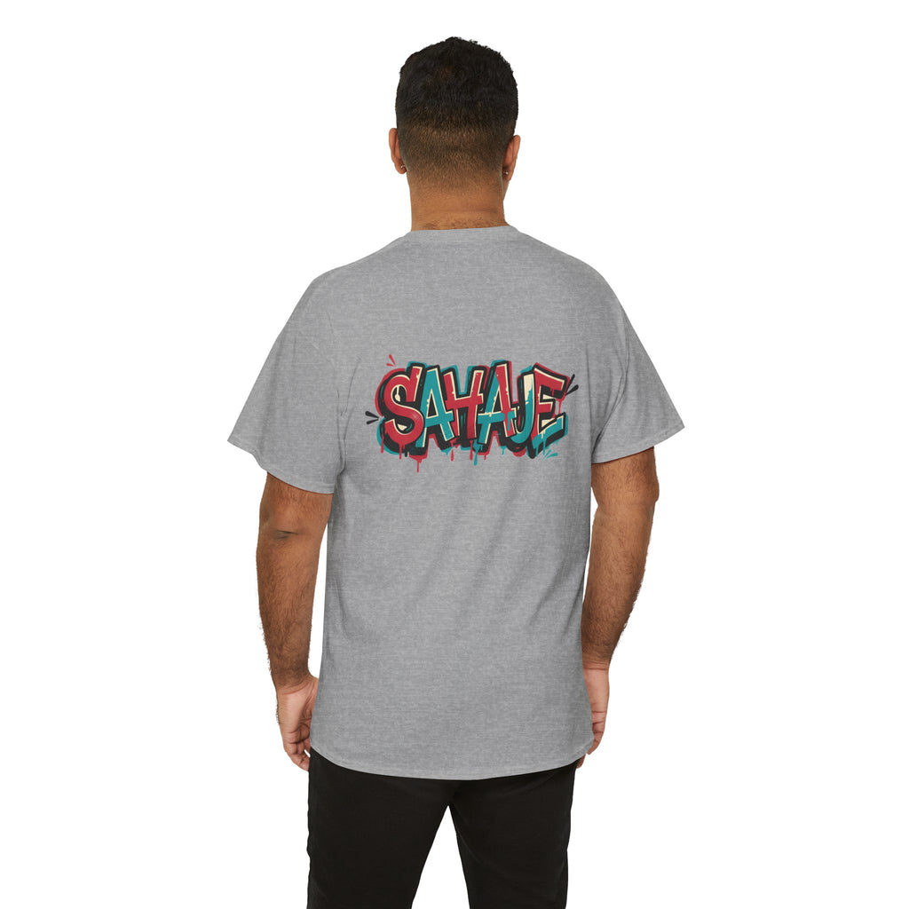 Graffiti "SAVAJE" Tee - Urban Streetwear Graphic T-Shirt