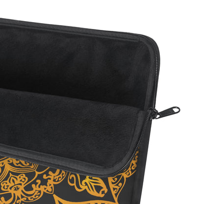 Bohemian Mandala Laptop Sleeve, Stylish Computer Case, Unique Tech Accessory, Gift for Students, Work from Home Essential