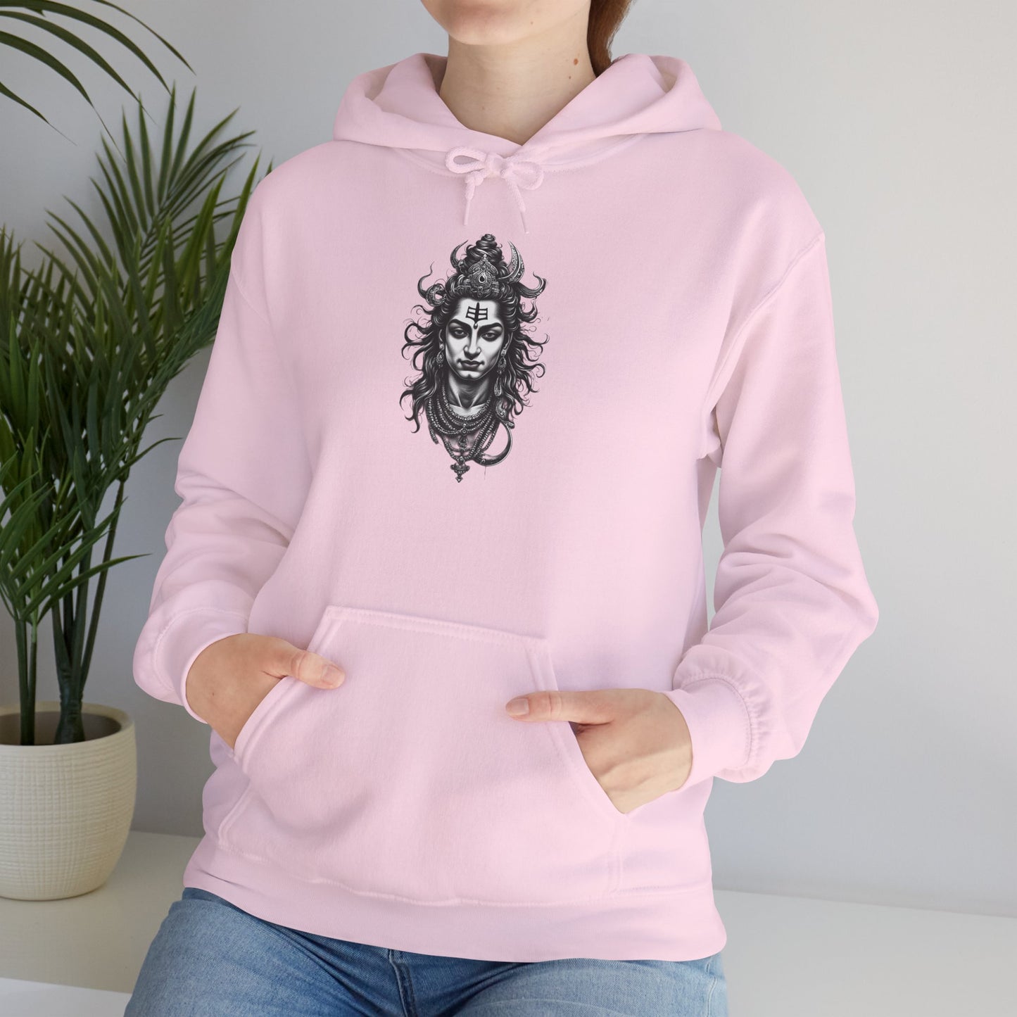 Skull Viking Hoodie — Norse Warrior Graphic Hooded Sweatshirt
