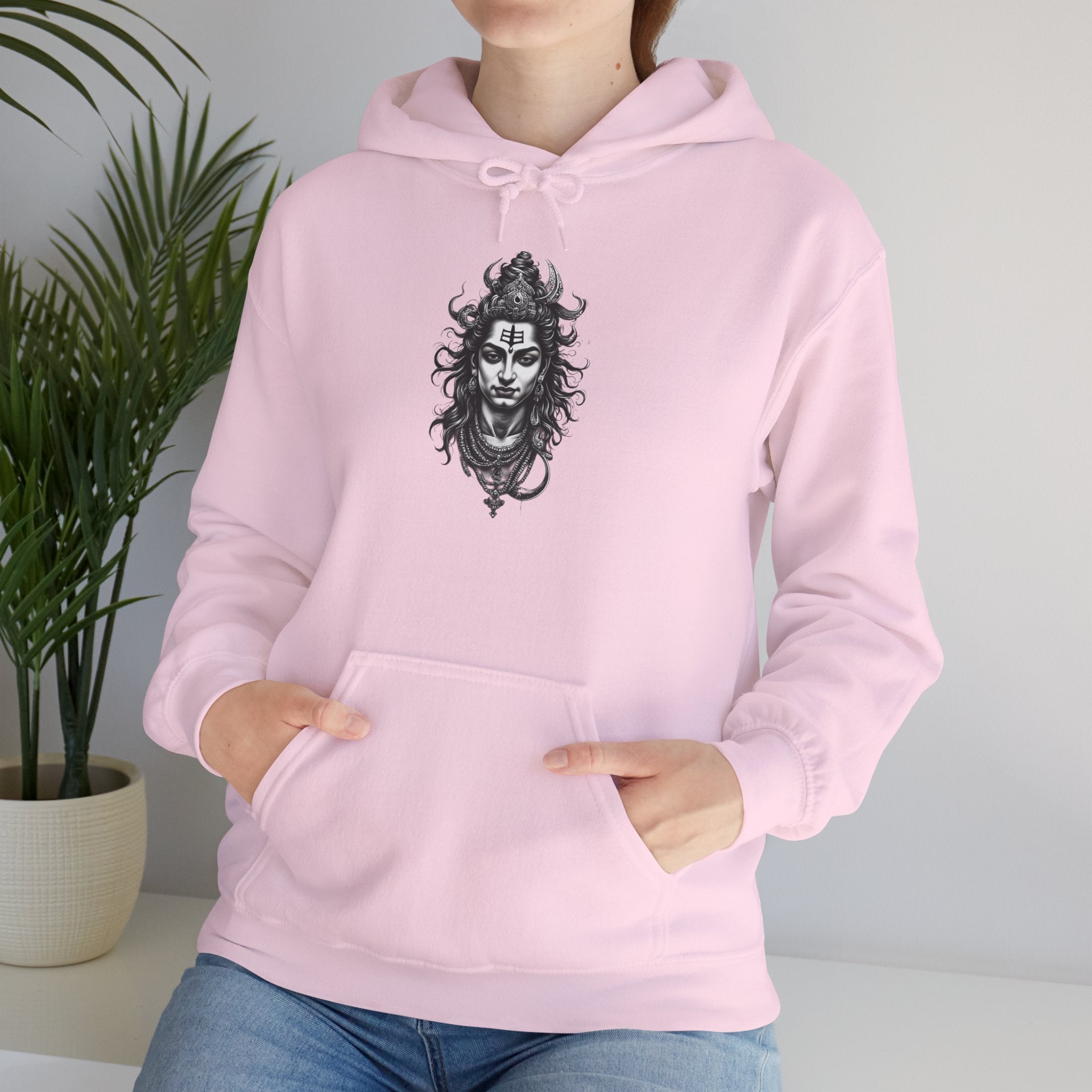Skull Viking Hoodie — Norse Warrior Graphic Hooded Sweatshirt