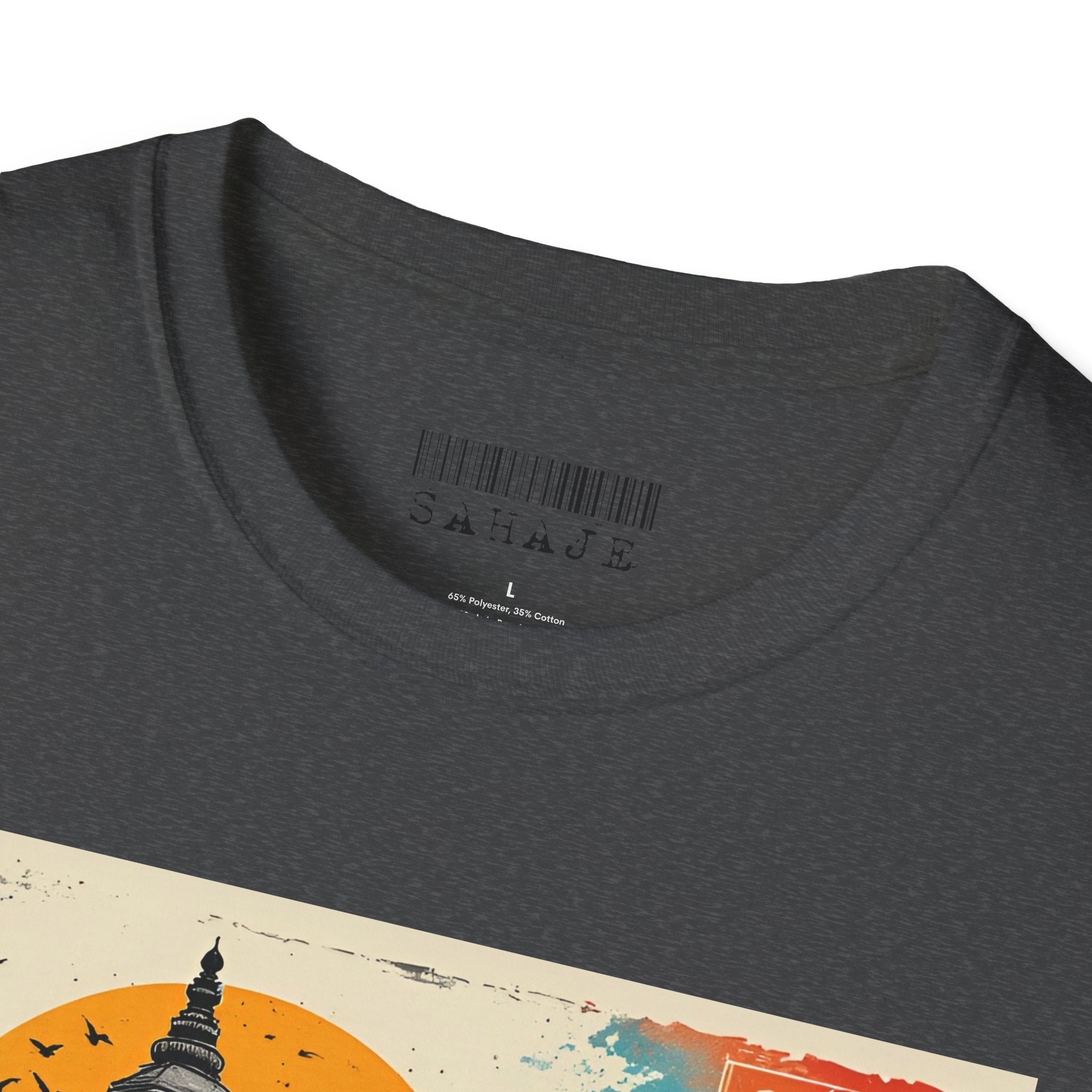 Bhaktapur Vintage Travel T-Shirt – Nepal Pagoda Graphic Tee