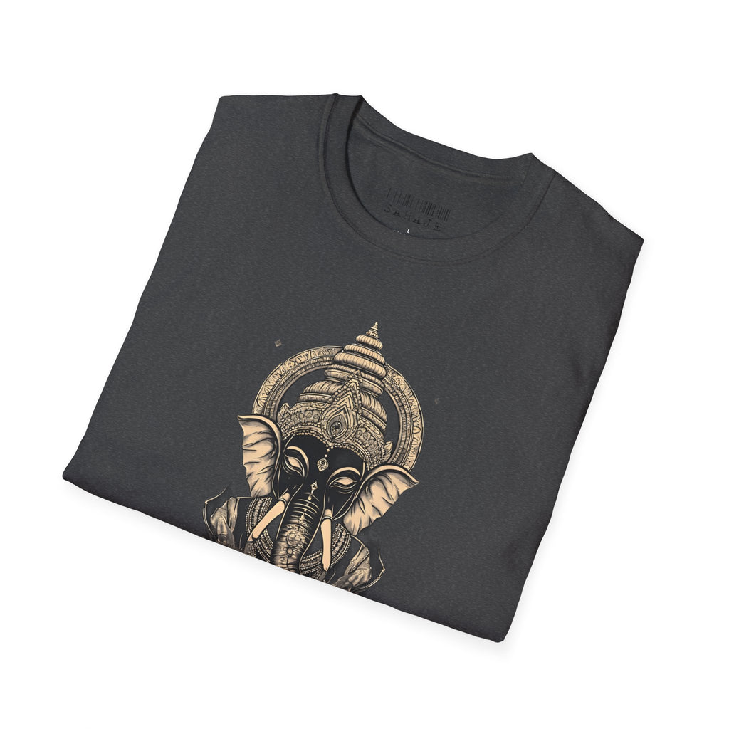 Elephant Mandala T-Shirt — Spiritual Ganesha Graphic Tee