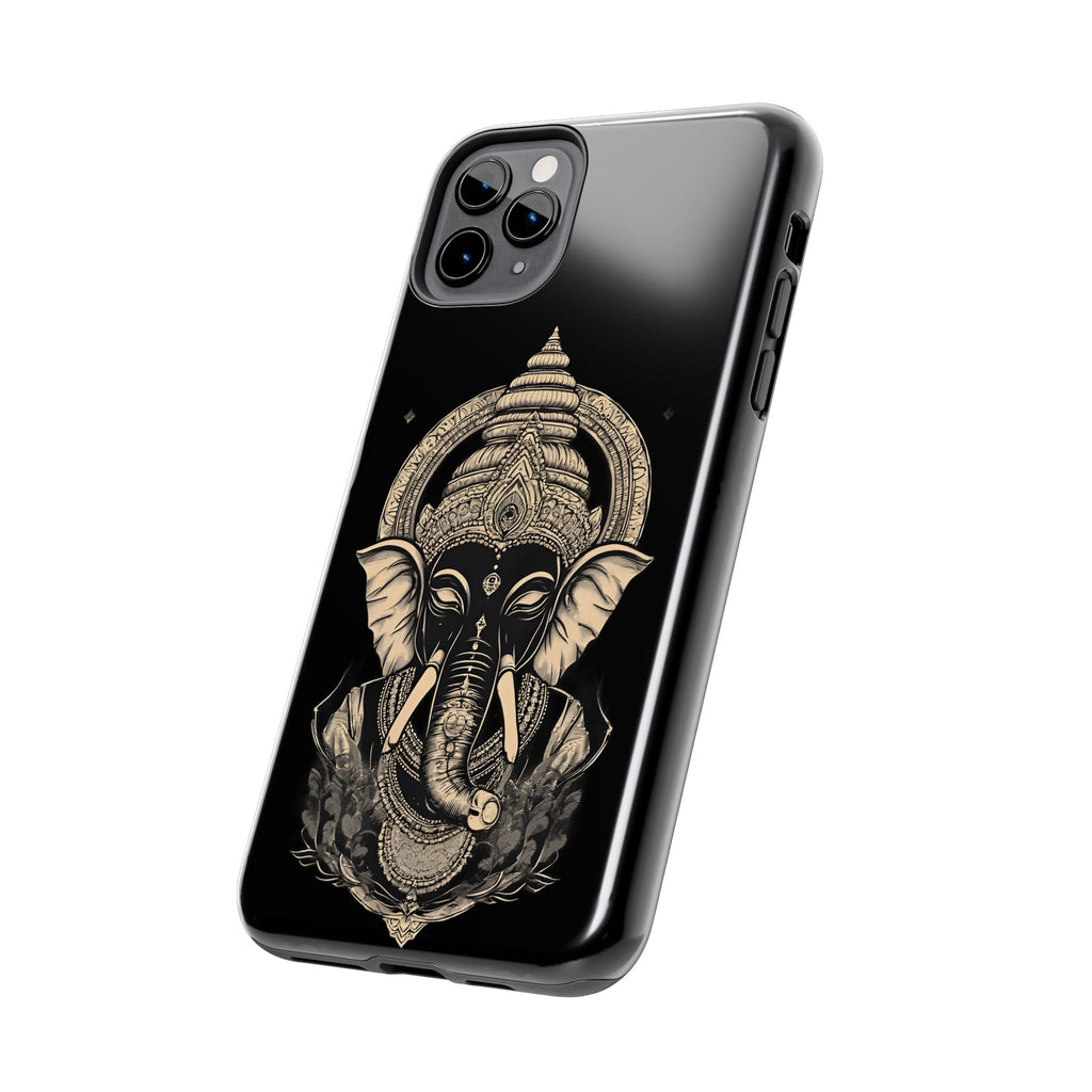 Ganesha Tough Phone Case — Protective Hindu Elephant Design