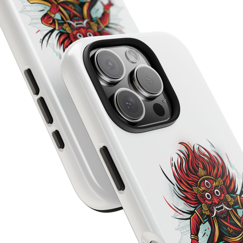 Bhairava Tough Phone Case — Bold Hindu Deity Protective Cover