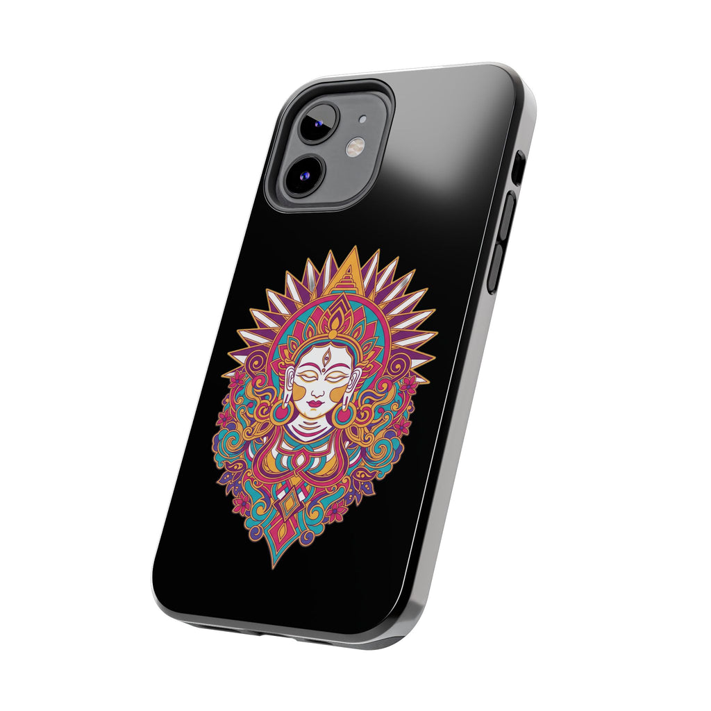 Buddha Mandala Tough Phone Case — Protective Spiritual iPhone Cover