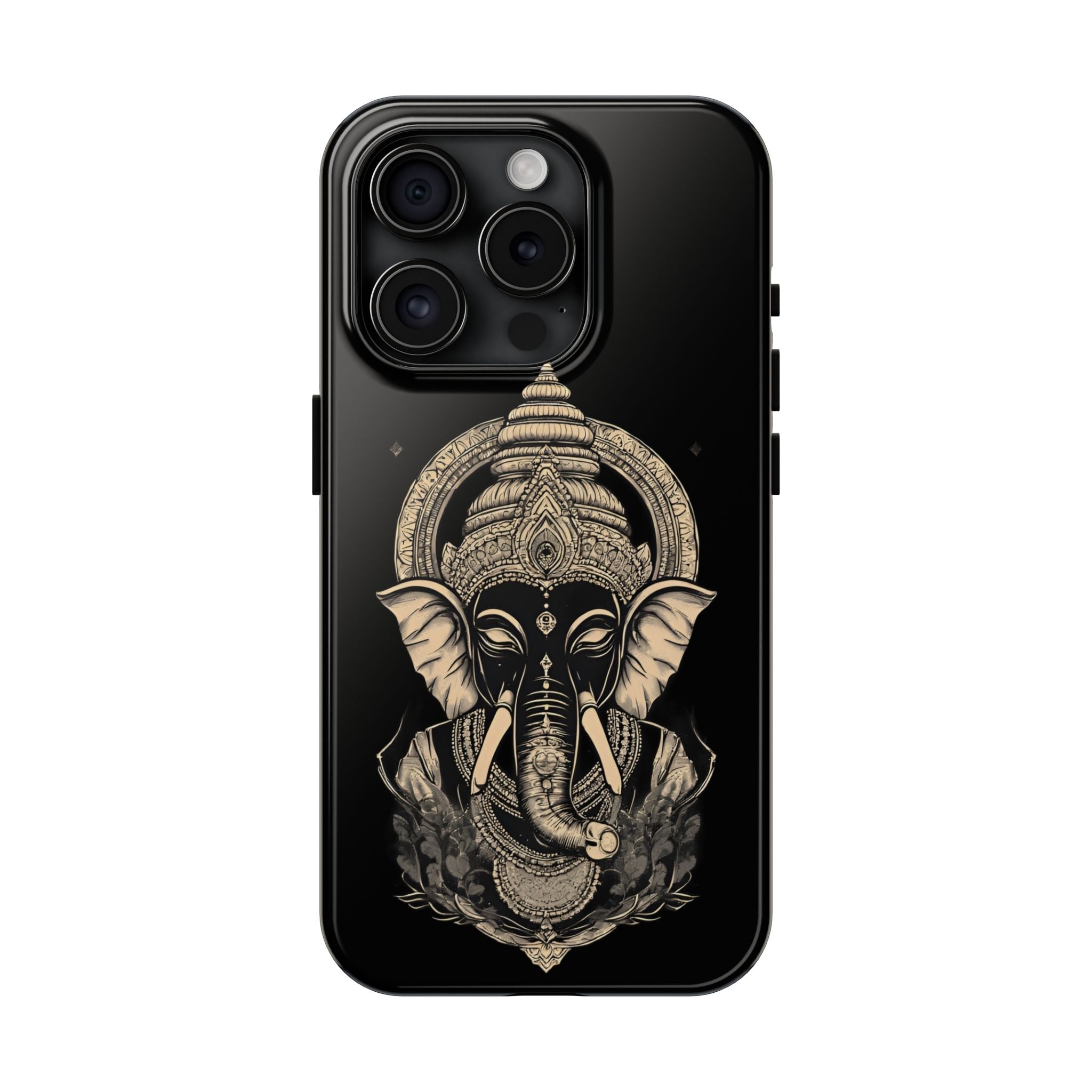 Ganesha Tough Phone Case — Protective Hindu Elephant Design