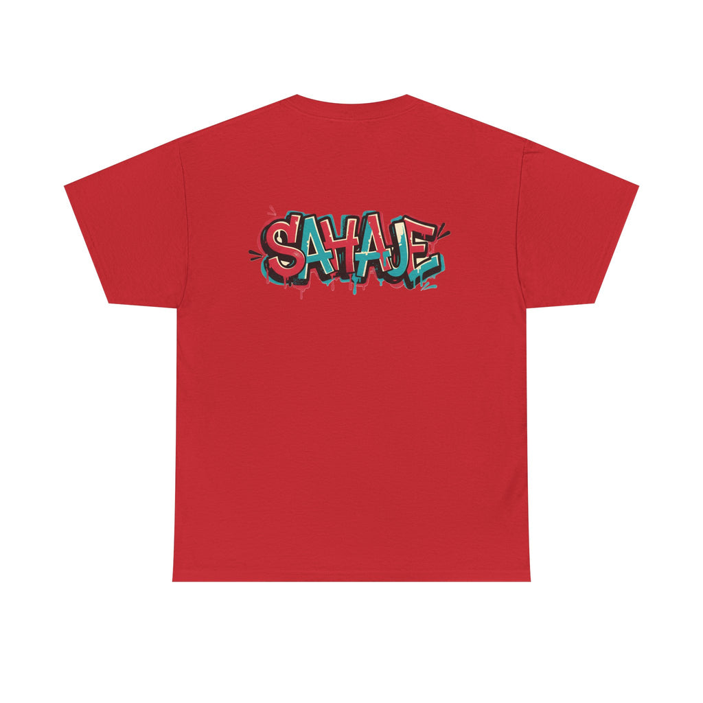 Graffiti "SAVAJE" Tee - Urban Streetwear Graphic T-Shirt