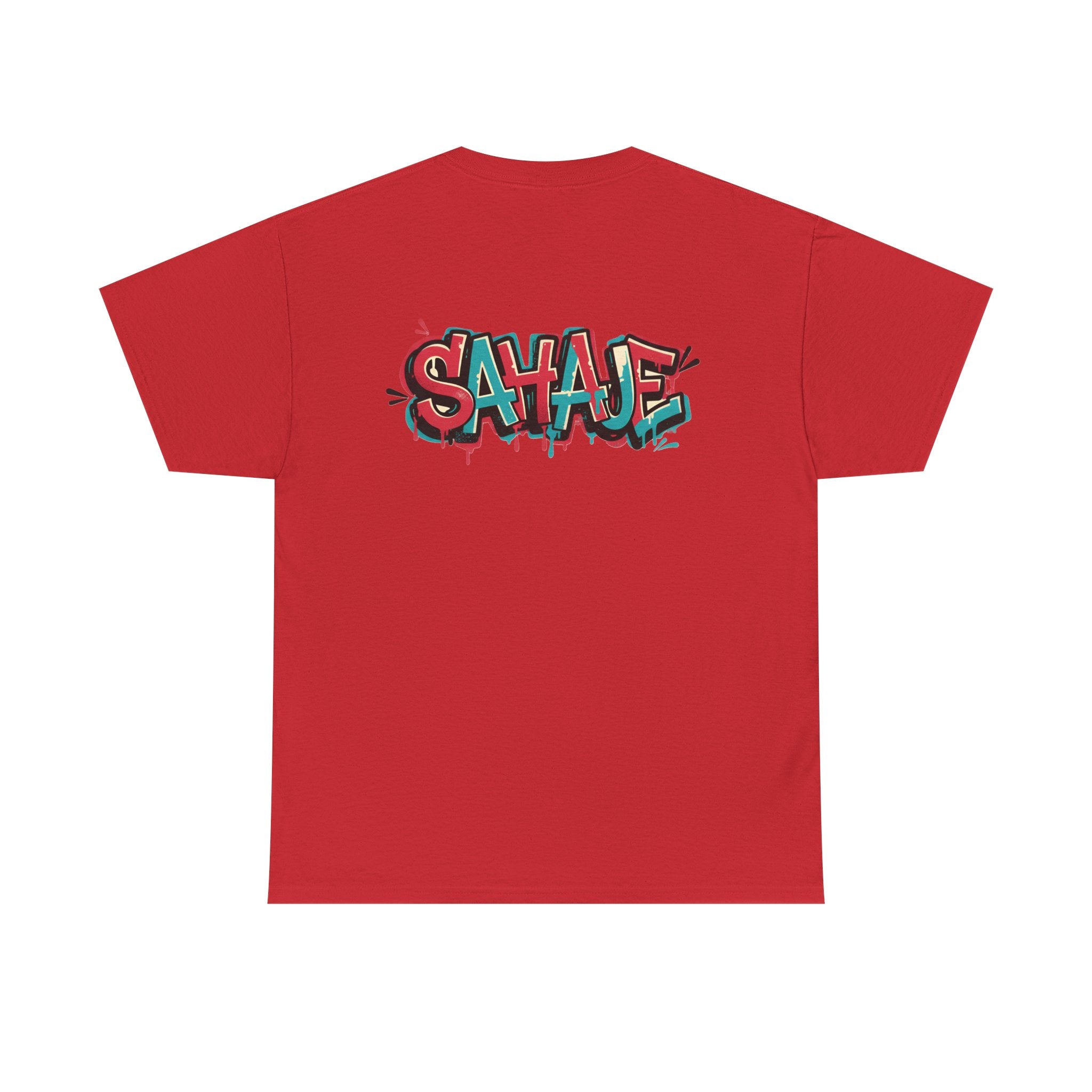 Graffiti "SAVAJE" Tee - Urban Streetwear Graphic T-Shirt