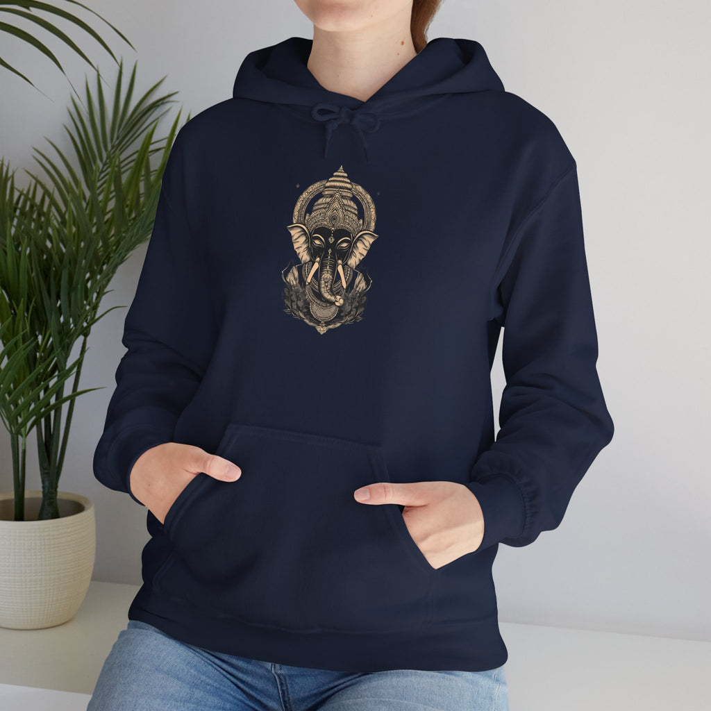 Egyptian Pharaoh Helmet Hoodie — Ancient Warrior Graphic Sweatshirt