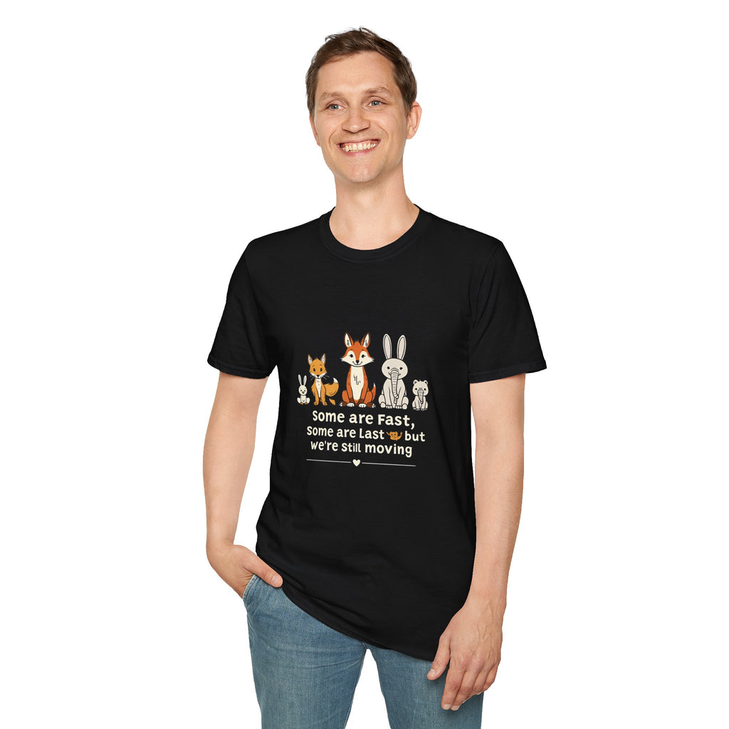 Woodland Friends T-Shirt — Cute Fox, Bunny & Squirrel Graphic