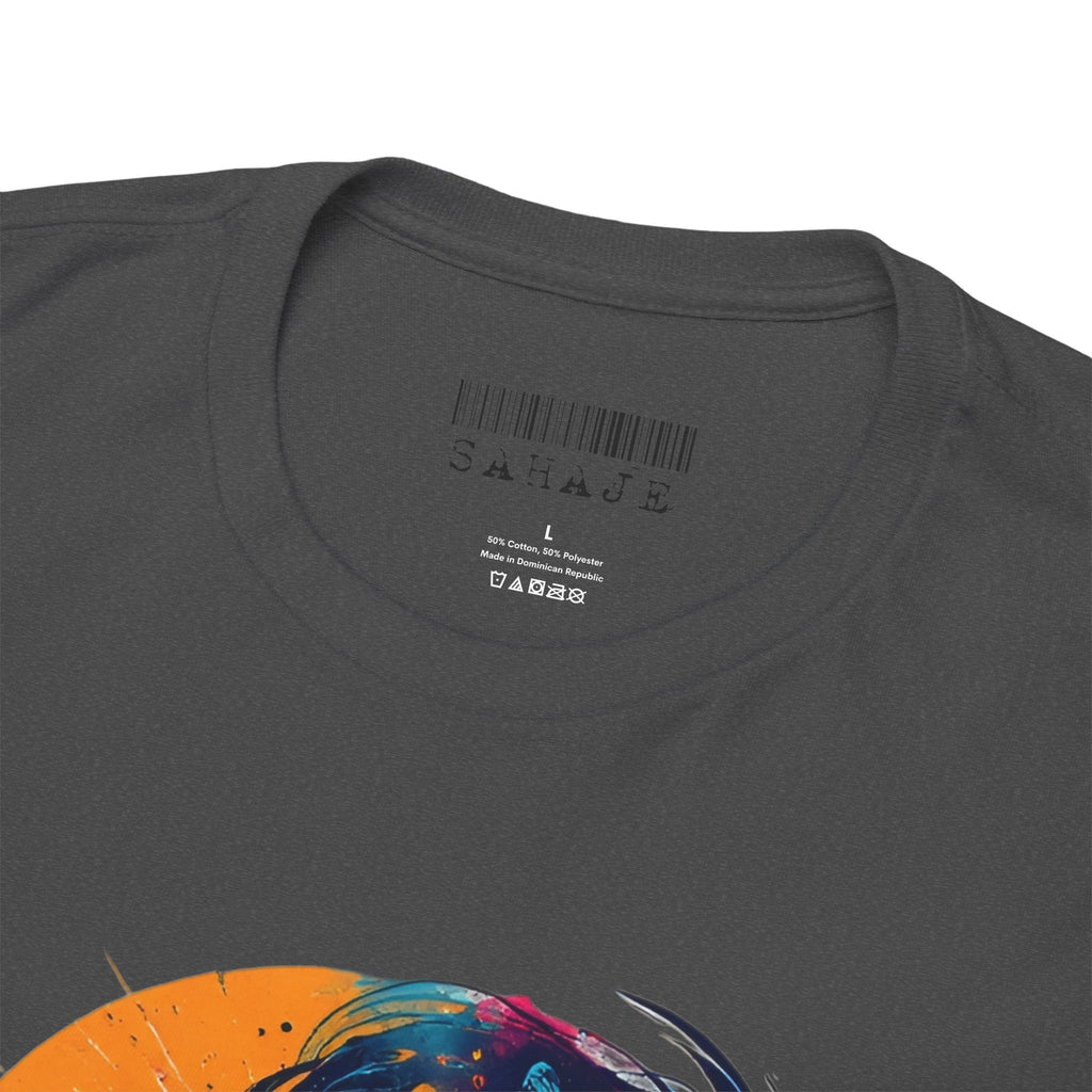 Butterfly Silhouette Graphic Tee — Colorful Maternity Profile Design