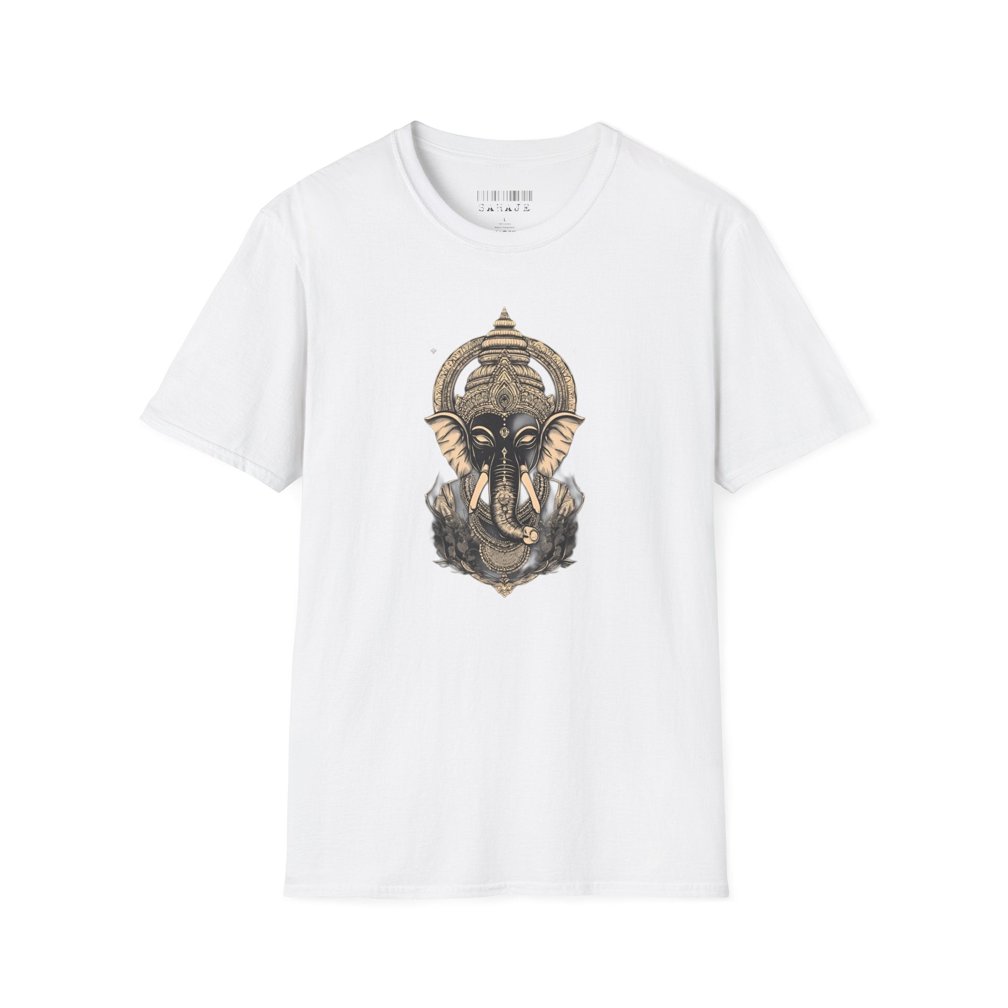 Elephant Mandala T-Shirt — Spiritual Ganesha Graphic Tee