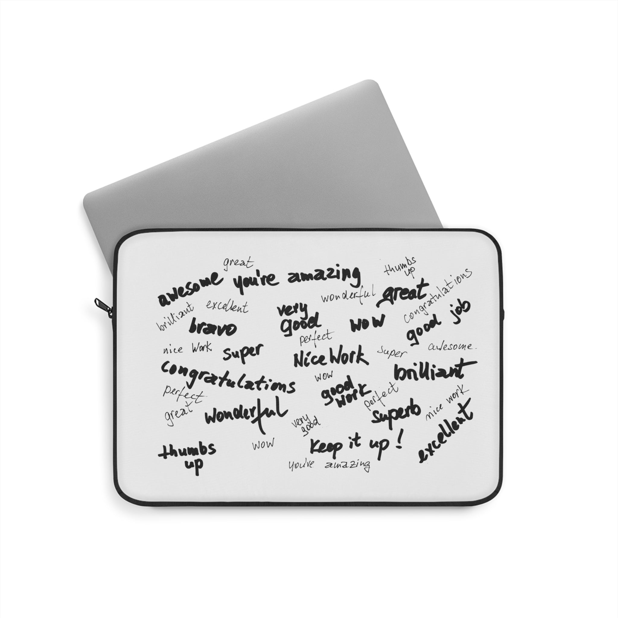 Inspirational Laptop Sleeve, Motivational Notebook Case, Great Gift for Students, Encouragement Sleeve, Back to School Accessories, [...]