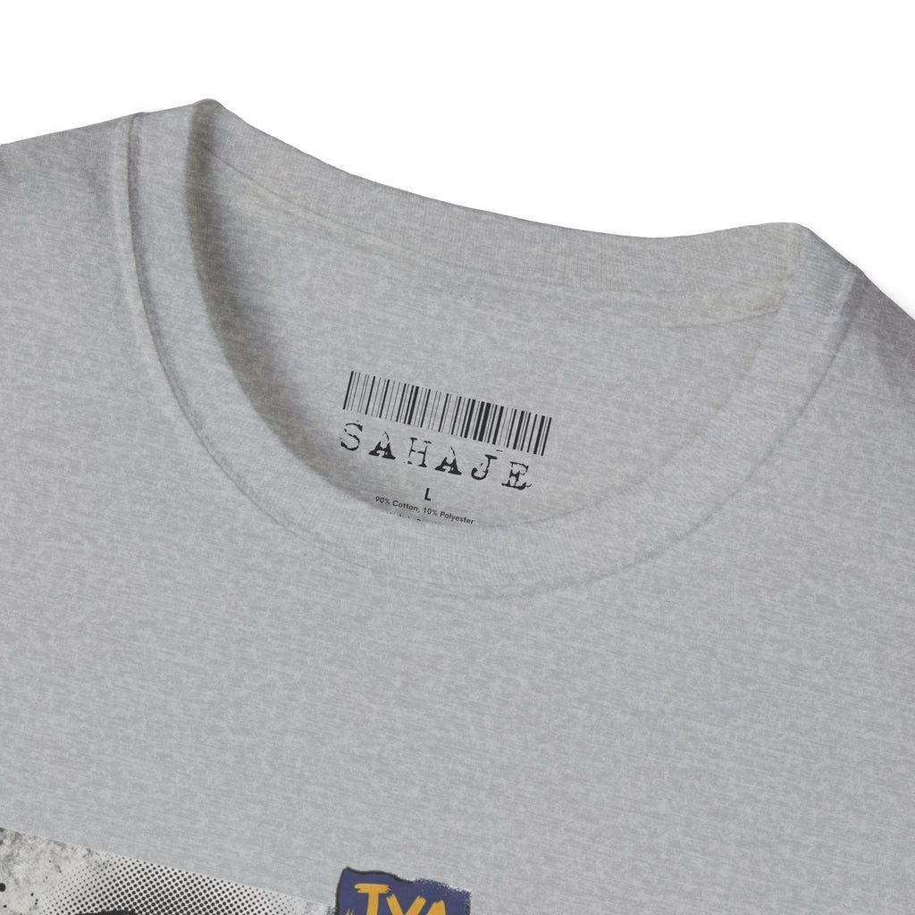 Sahaje Graffiti T-Shirt — Urban Hindi Street Art Tee