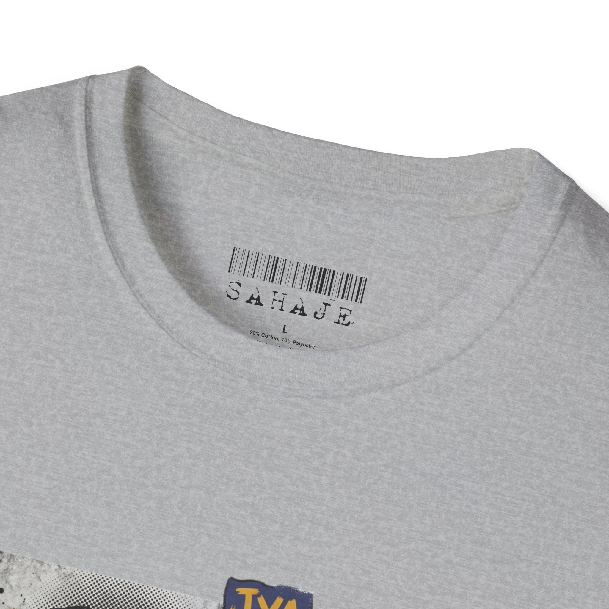 Sahaje Graffiti T-Shirt — Urban Hindi Street Art Tee