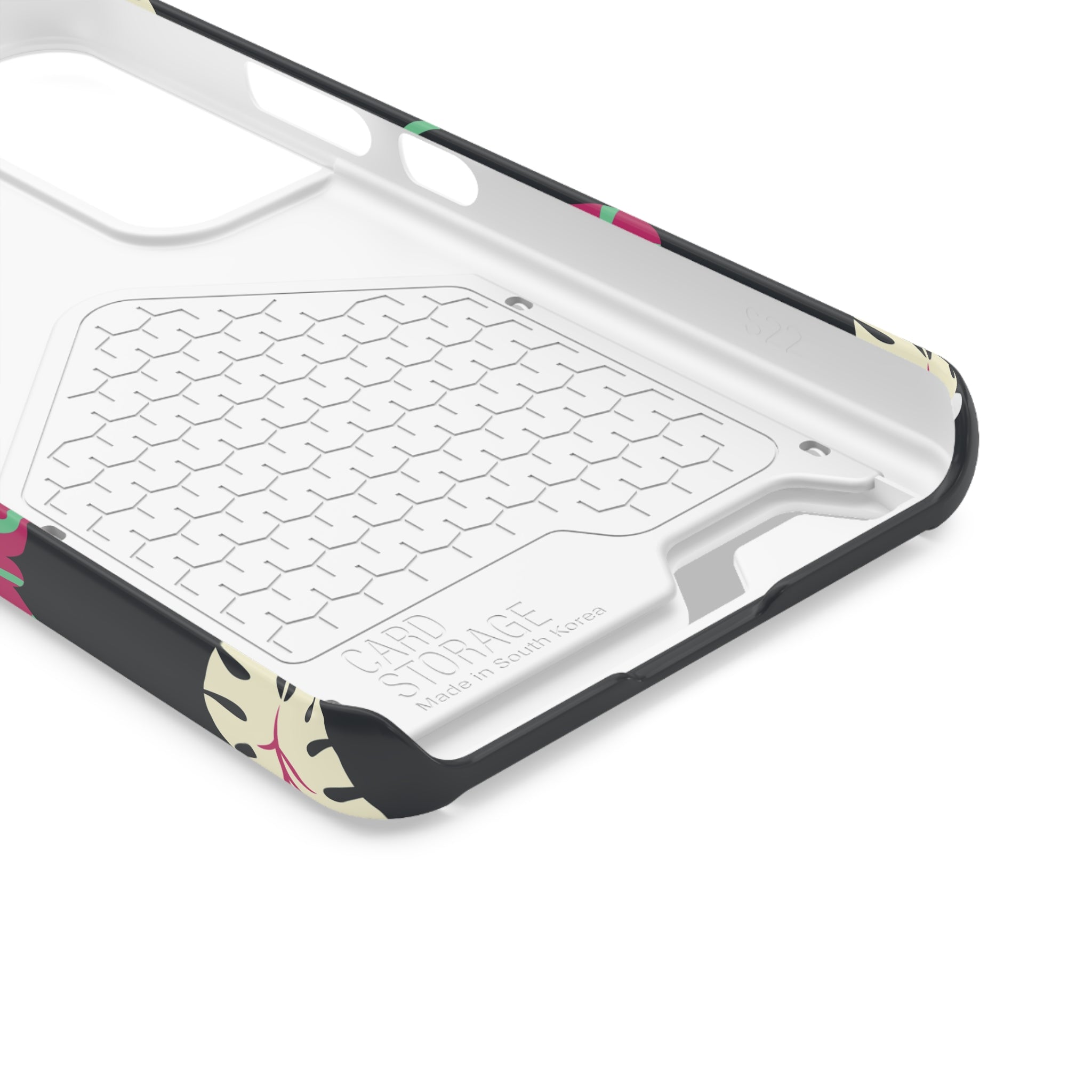 Vibrant Phone Case with Card Holder, Stylish Phone Accessory, Colorful Gift for Her, Boho Phone Cover, Trendy Mobile Case