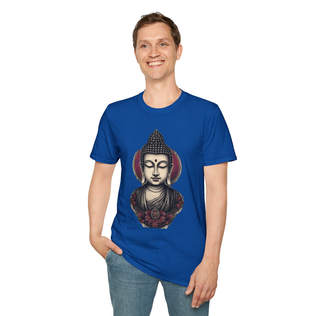 Buddha Portrait T-Shirt — Zen Meditation Graphic Tee