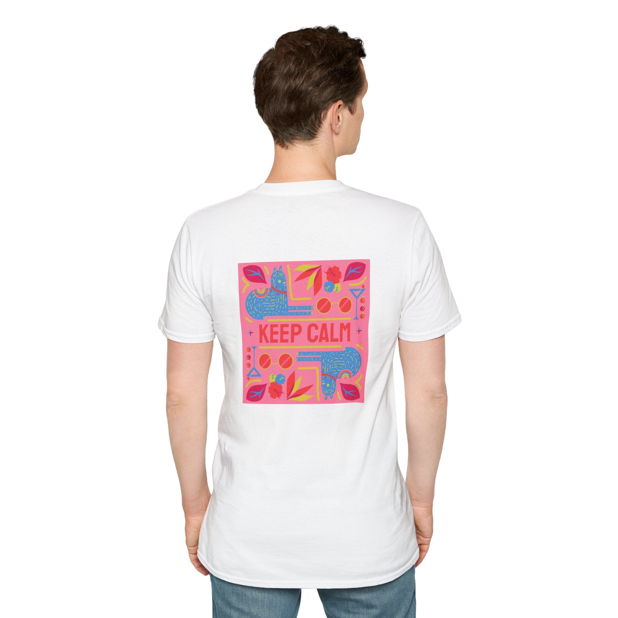 Keep Calm Floral Graphic T-Shirt