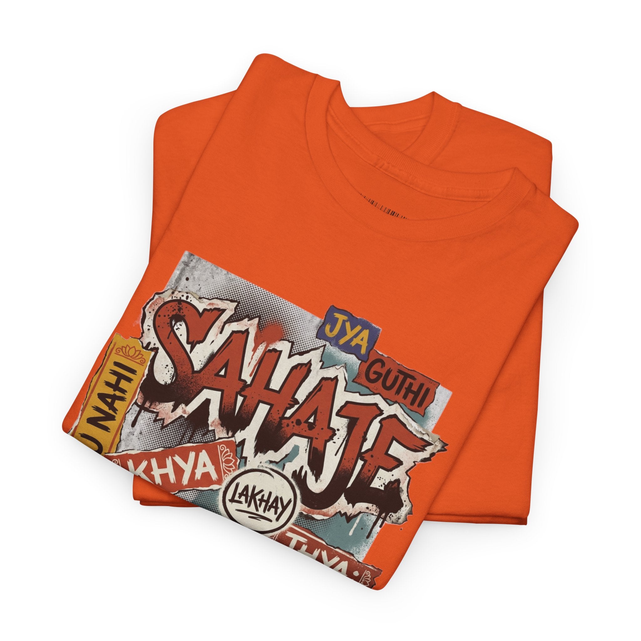 Shahje Graffiti Logo Tee - Urban Retro Streetwear T-Shirt