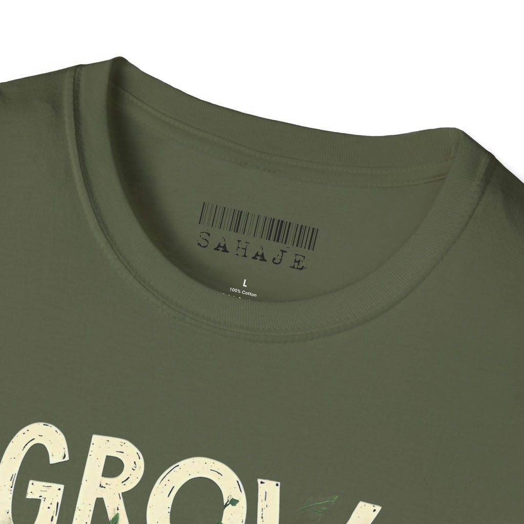 Grow Through What You Go Through T-Shirt — Inspirational Plant Design