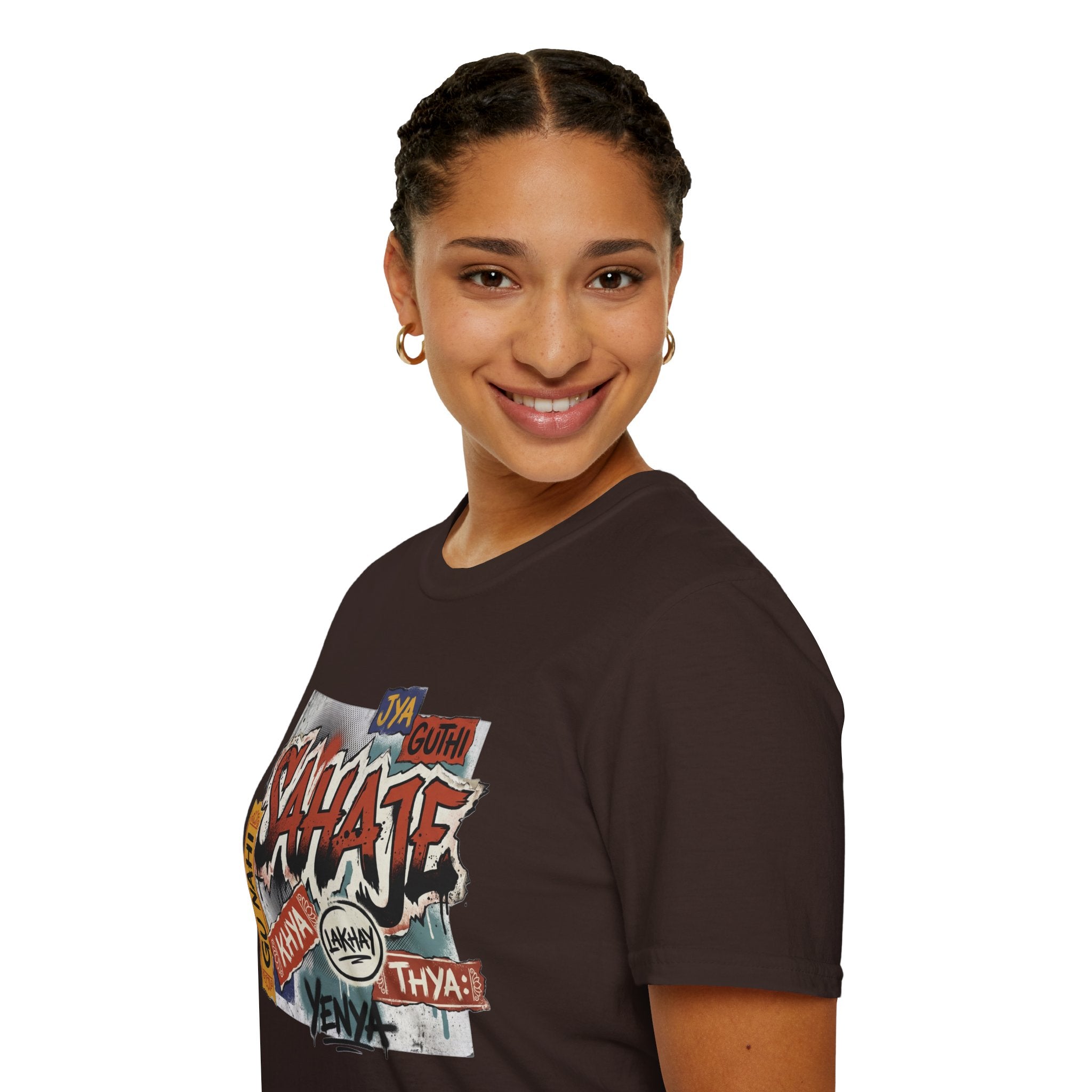 T-Shirt , Sahaje brand's Streetwear , local craftmanship - Perfect gift for Men and Women