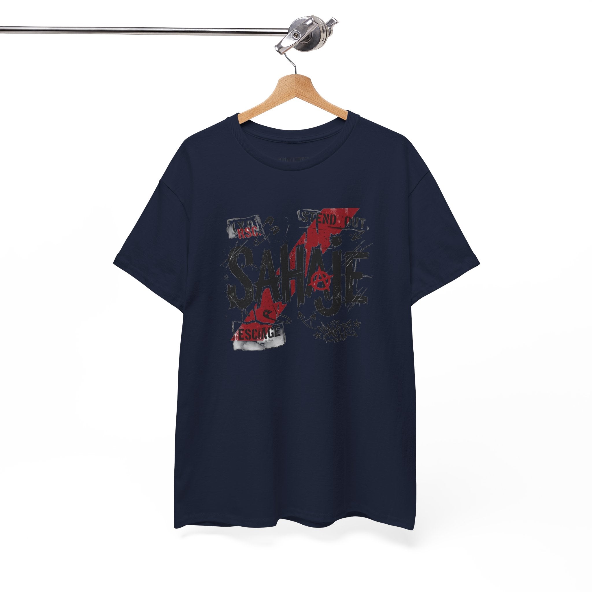 Sahaje Graphic Tee — Street Art Urban Casual T-Shirt