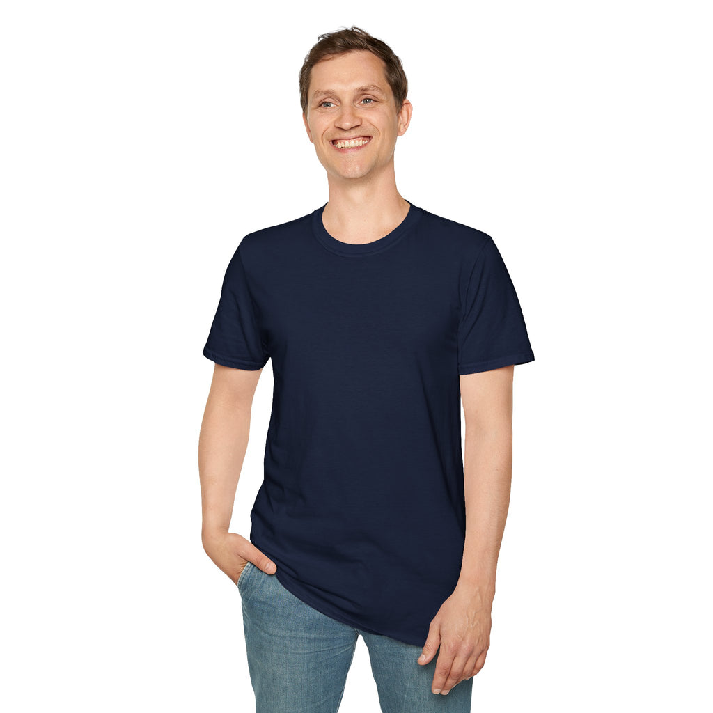 Abstract Geometric Graphic T-Shirt — 'Sahahe' Modern Art Back Print
